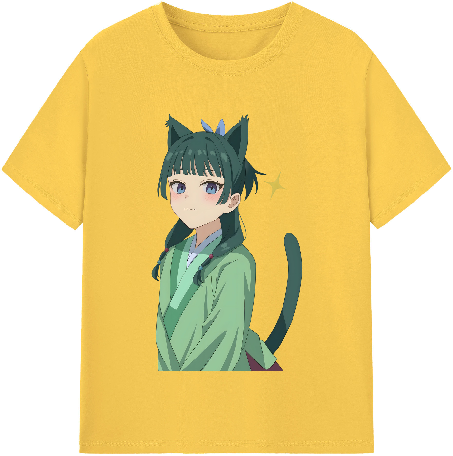 （画像用） 薬屋のひとりごと The Apothecary Diaries 綿100％半袖Tシャツ（フロントプリント）