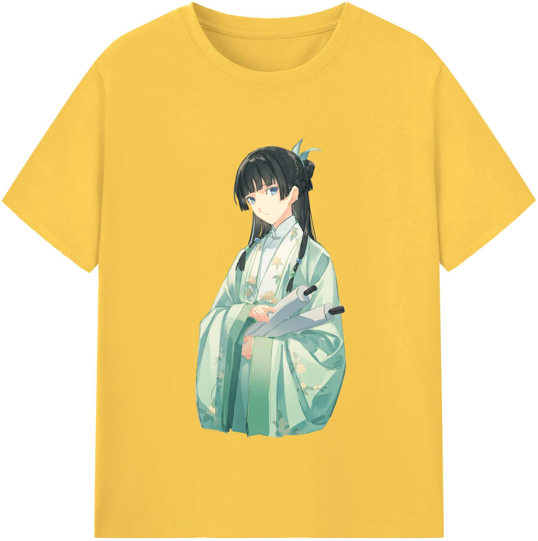 （画像用） 薬屋のひとりごと The Apothecary Diaries 綿100％半袖Tシャツ（フロントプリント）