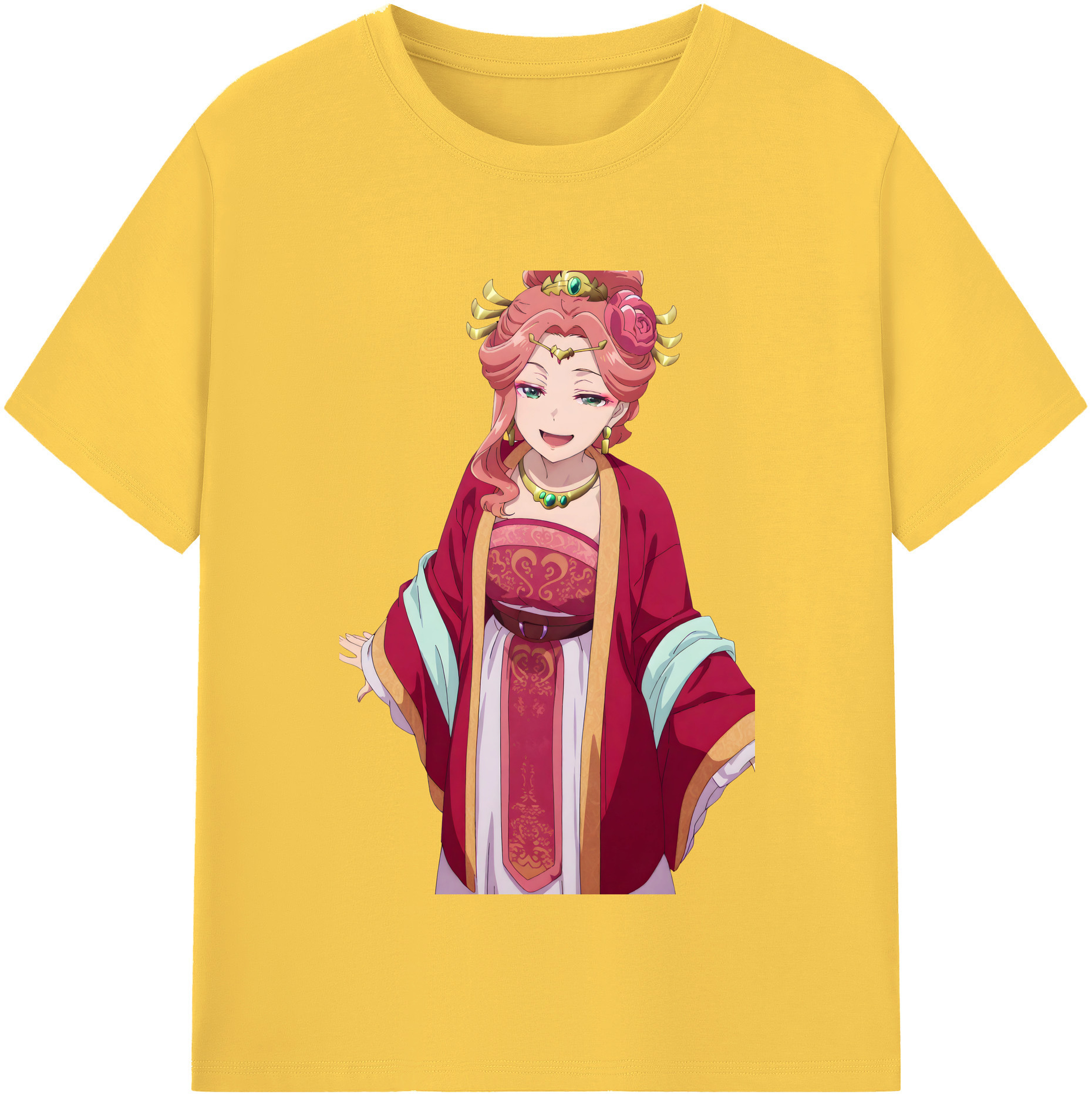 （画像用） 薬屋のひとりごと The Apothecary Diaries 綿100％半袖Tシャツ（フロントプリント）