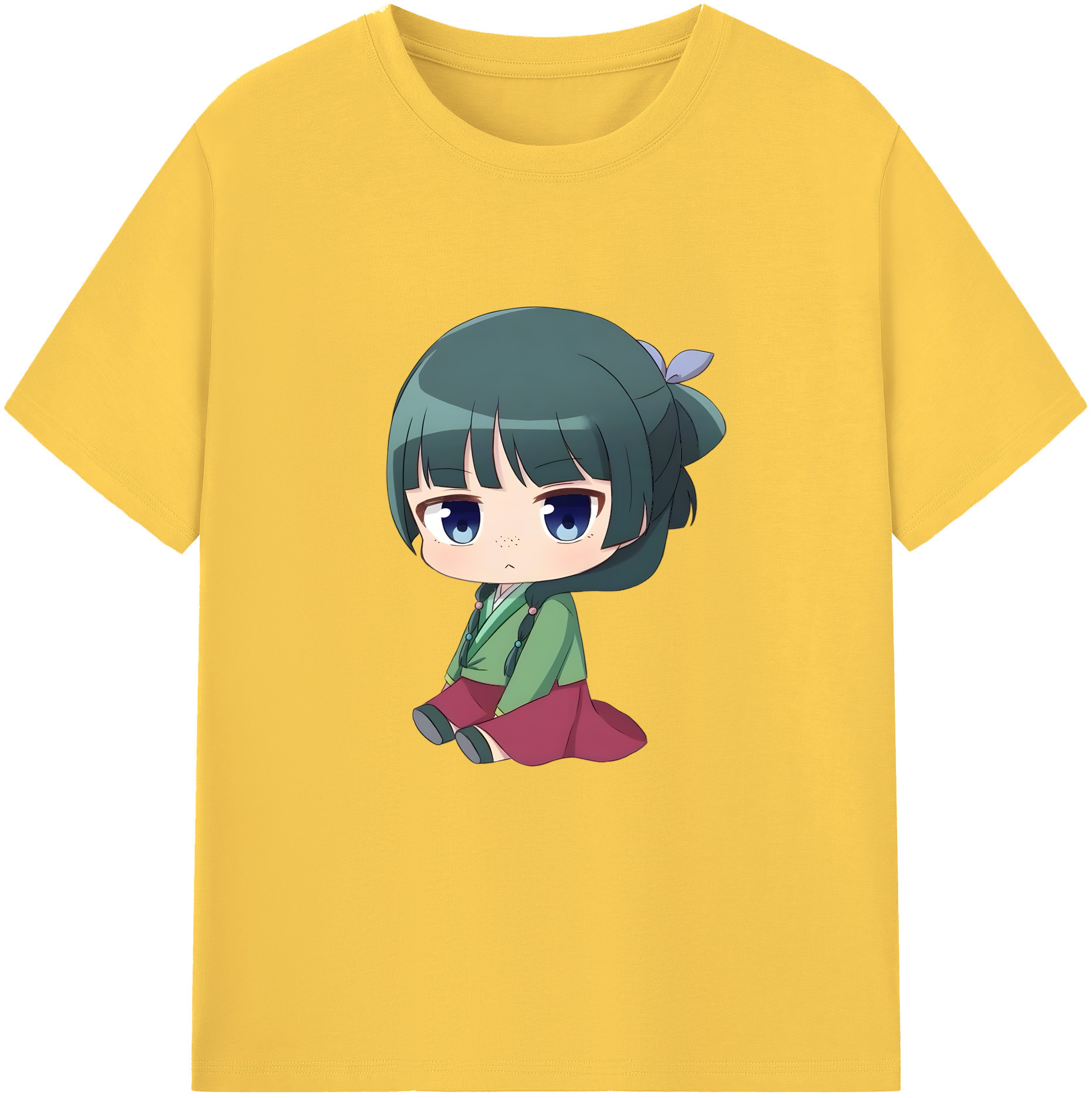 （画像用） 薬屋のひとりごと The Apothecary Diaries 綿100％半袖Tシャツ（フロントプリント）