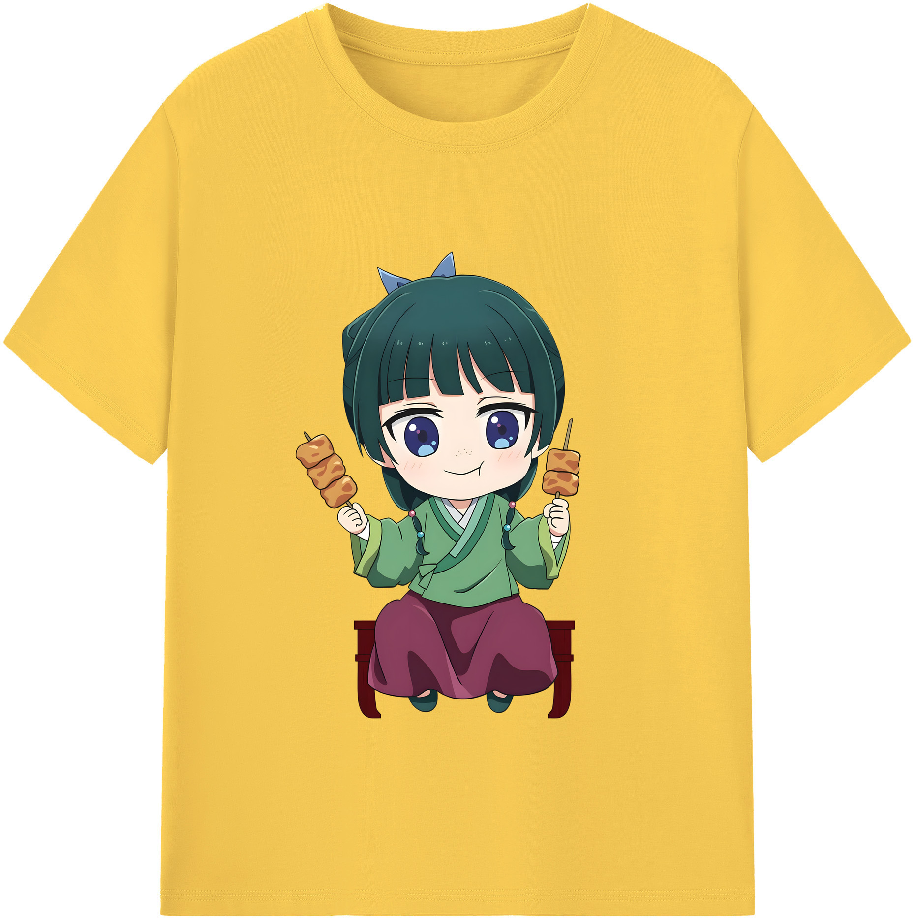 （画像用） 薬屋のひとりごと The Apothecary Diaries 綿100％半袖Tシャツ（フロントプリント）