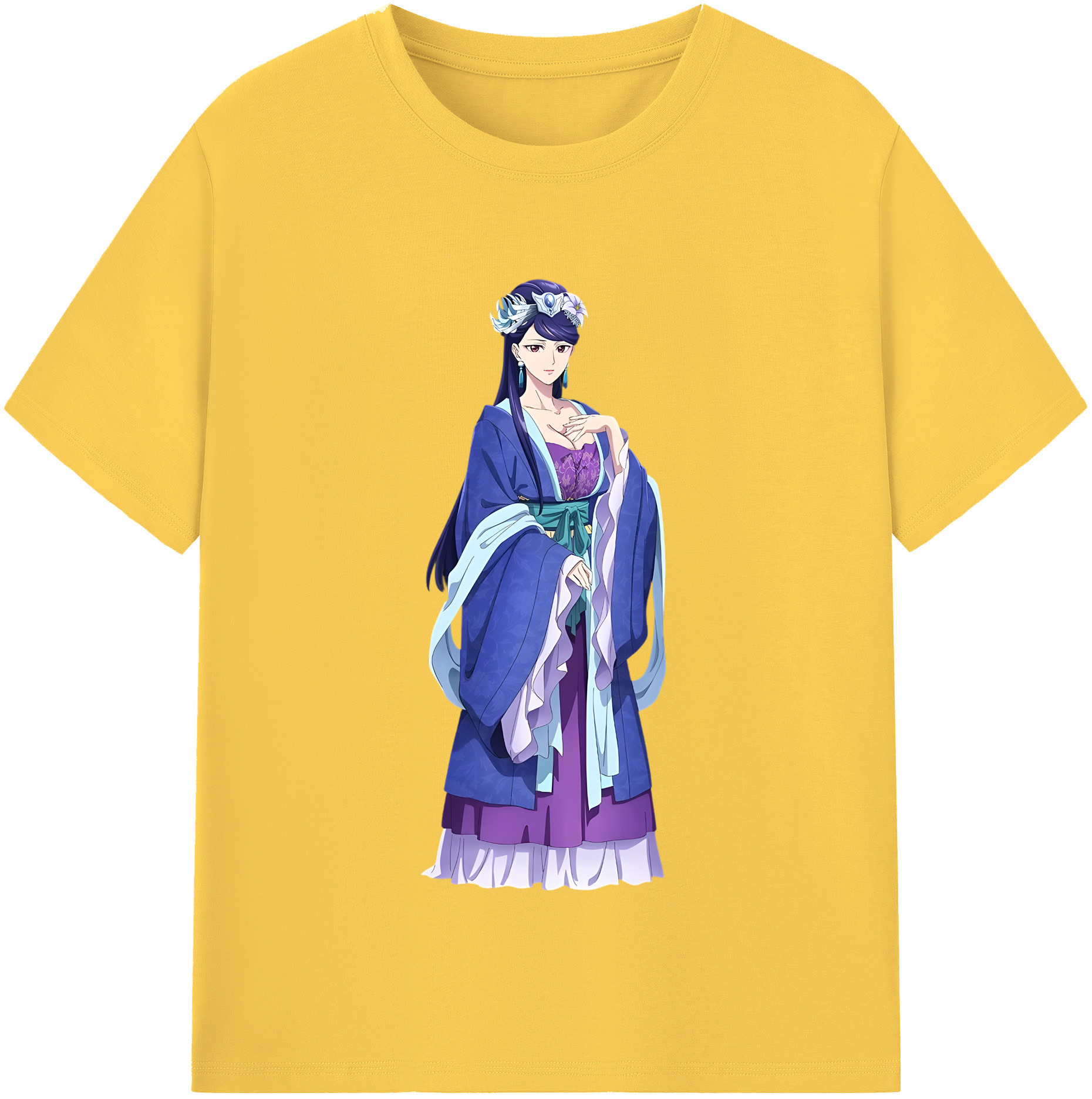 （画像用） 薬屋のひとりごと The Apothecary Diaries 綿100％半袖Tシャツ（フロントプリント）