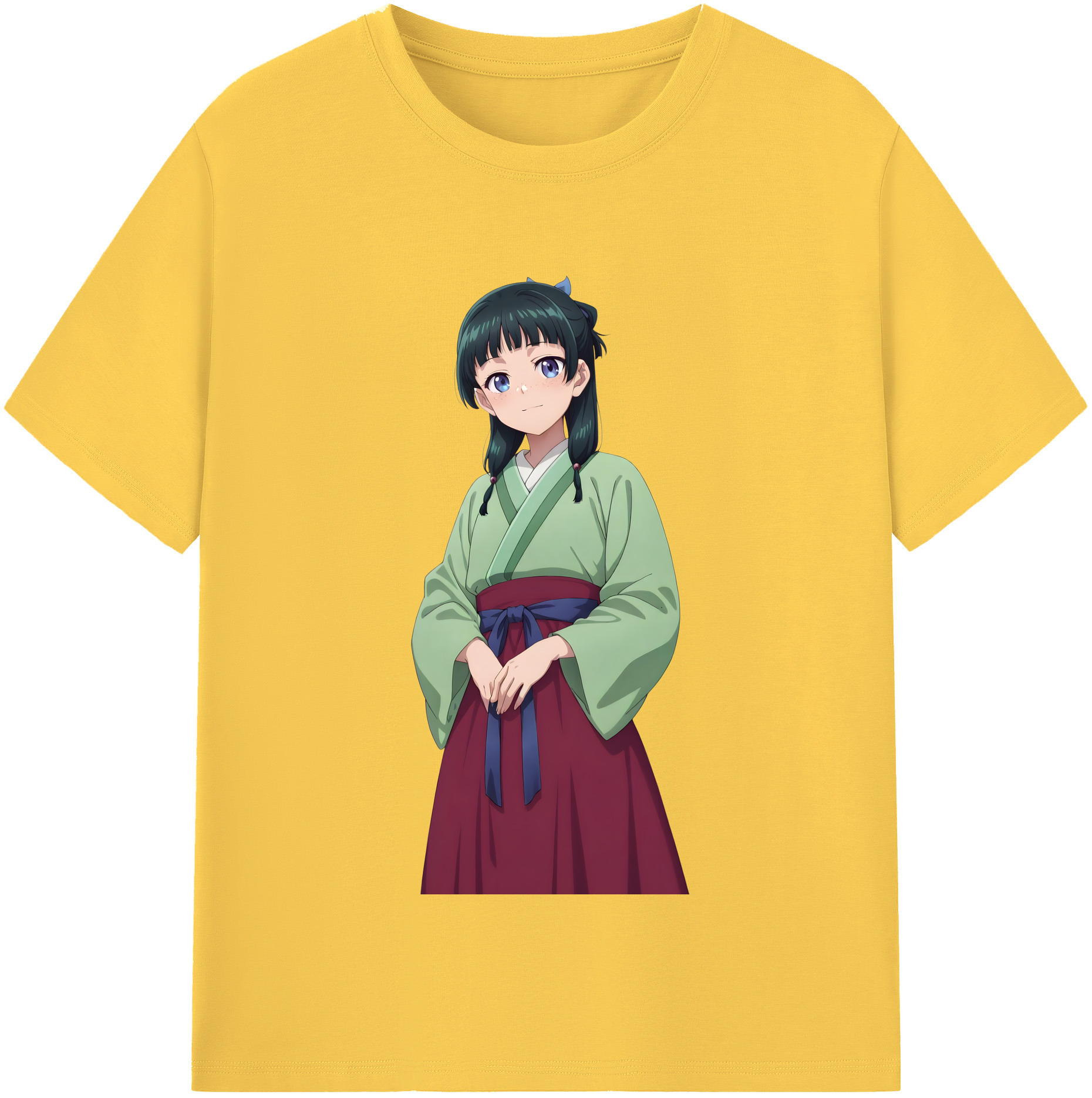 （画像用） 薬屋のひとりごと The Apothecary Diaries 綿100％半袖Tシャツ（フロントプリント）