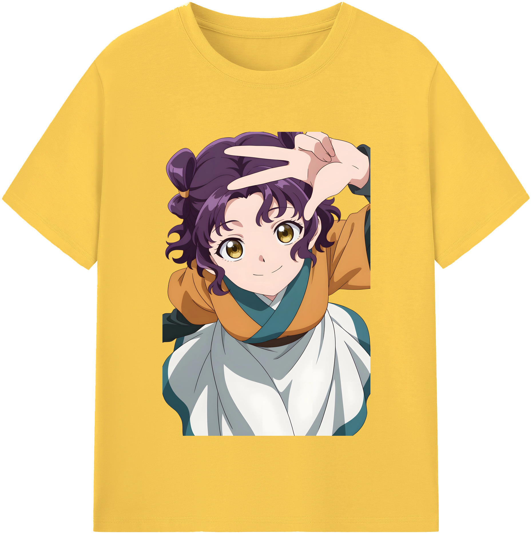 （画像用） 薬屋のひとりごと The Apothecary Diaries 綿100％半袖Tシャツ（フロントプリント）