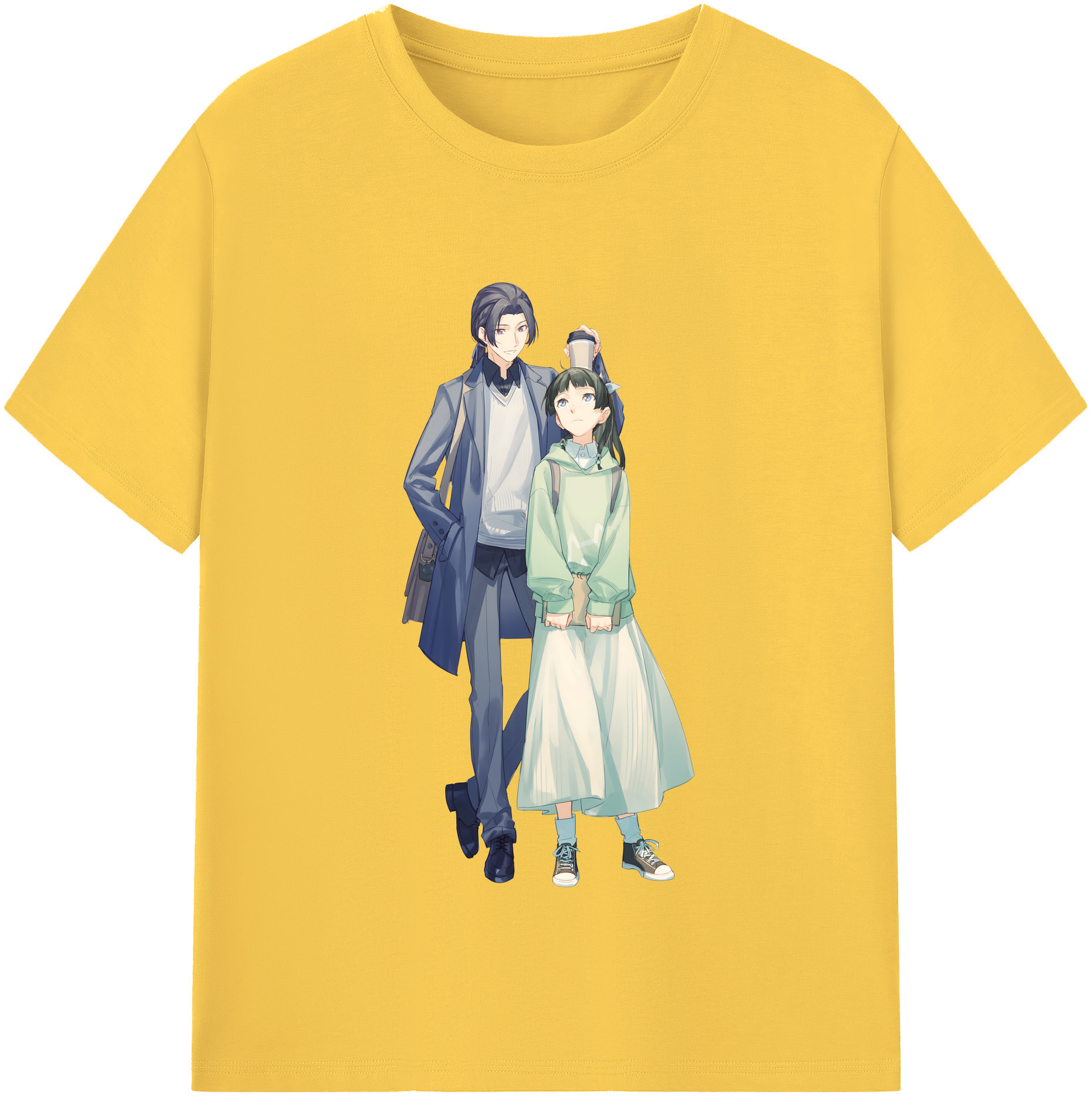 （画像用） 薬屋のひとりごと The Apothecary Diaries 綿100％半袖Tシャツ（フロントプリント）