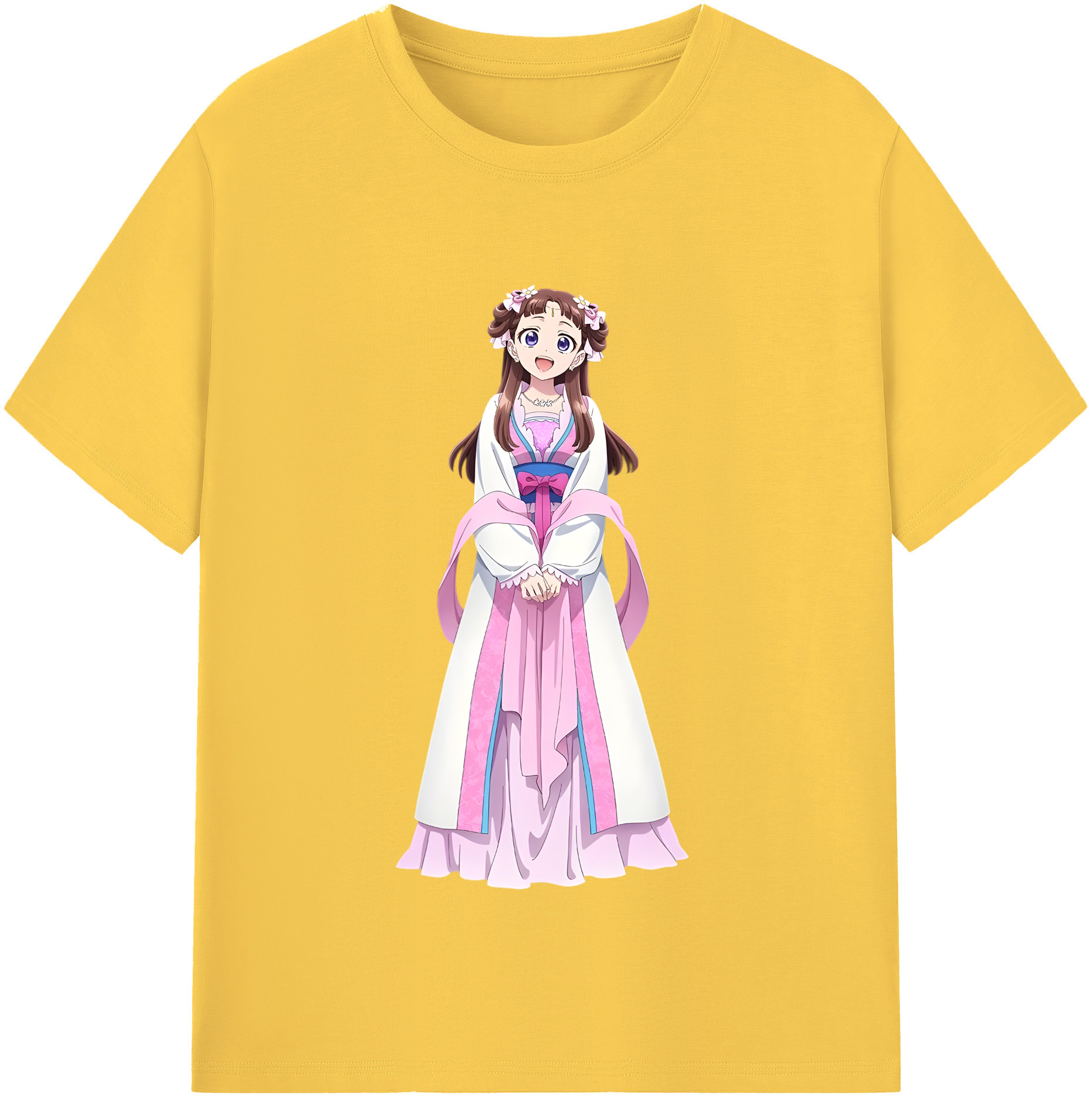 （画像用） 薬屋のひとりごと The Apothecary Diaries 綿100％半袖Tシャツ（フロントプリント）