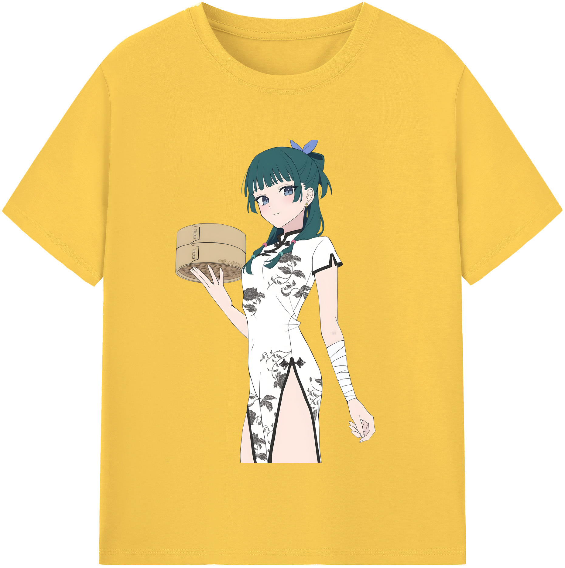 （画像用） 薬屋のひとりごと The Apothecary Diaries 綿100％半袖Tシャツ（フロントプリント）