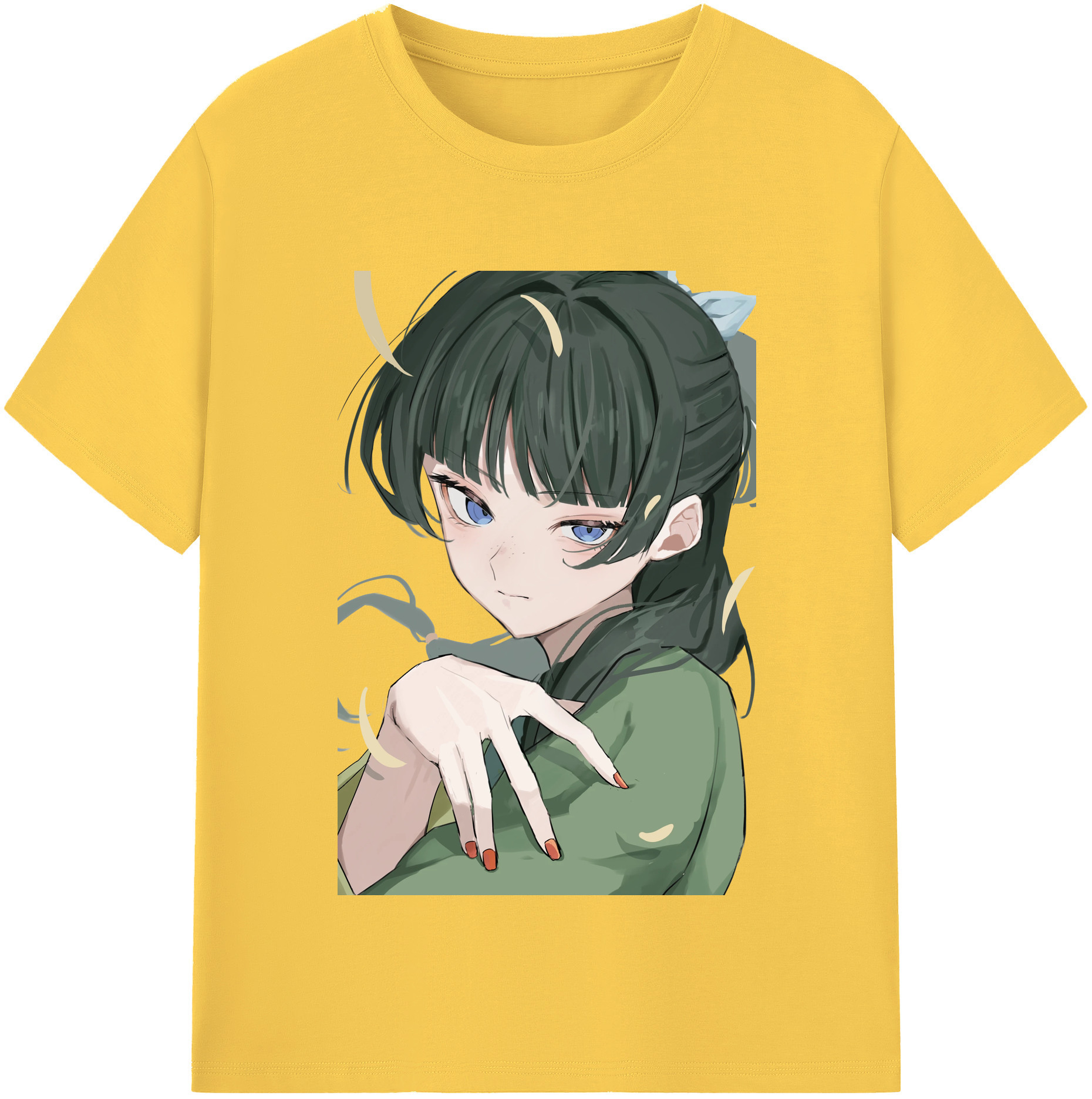（画像用） 薬屋のひとりごと The Apothecary Diaries 綿100％半袖Tシャツ（フロントプリント）