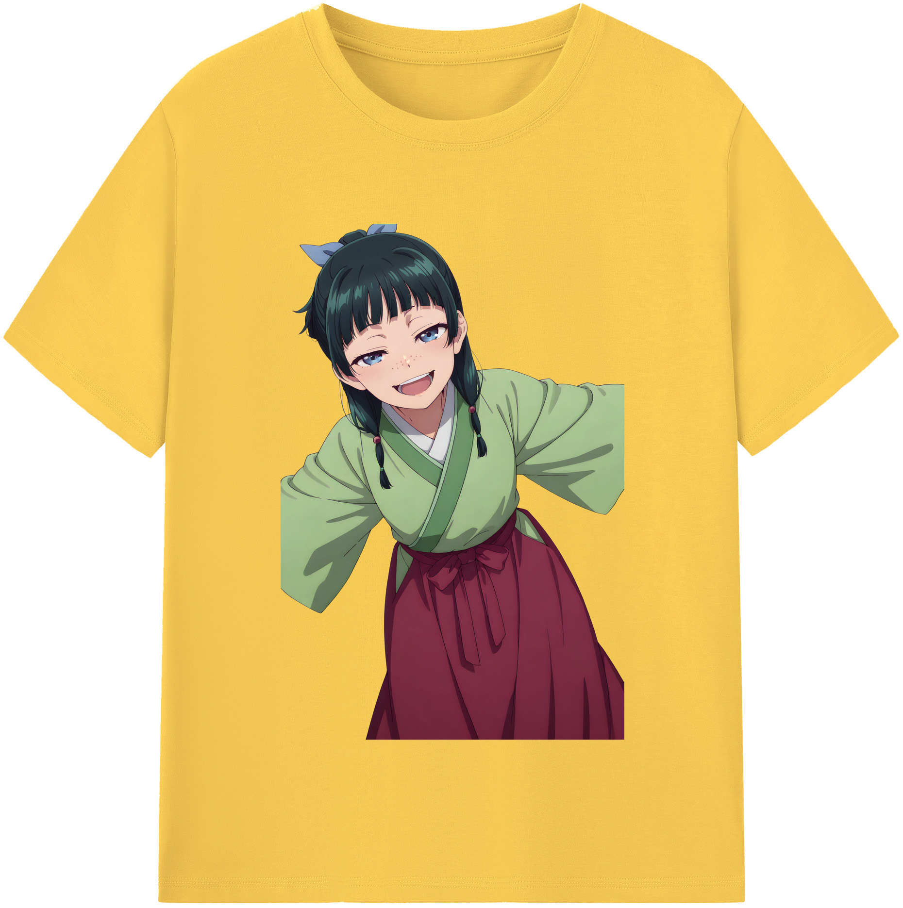 （画像用） 薬屋のひとりごと The Apothecary Diaries 綿100％半袖Tシャツ（フロントプリント）