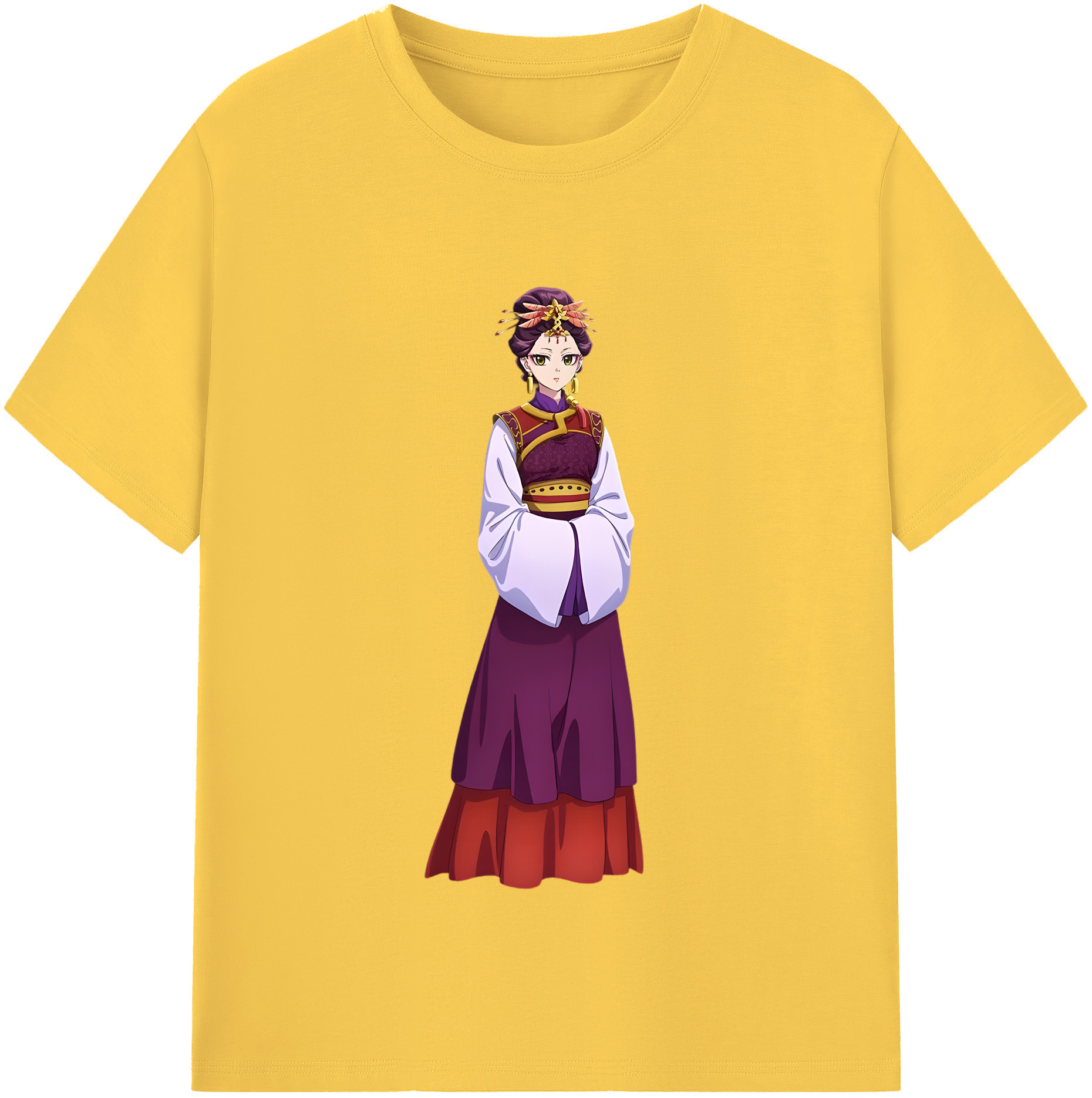 （画像用） 薬屋のひとりごと The Apothecary Diaries 綿100％半袖Tシャツ（フロントプリント）