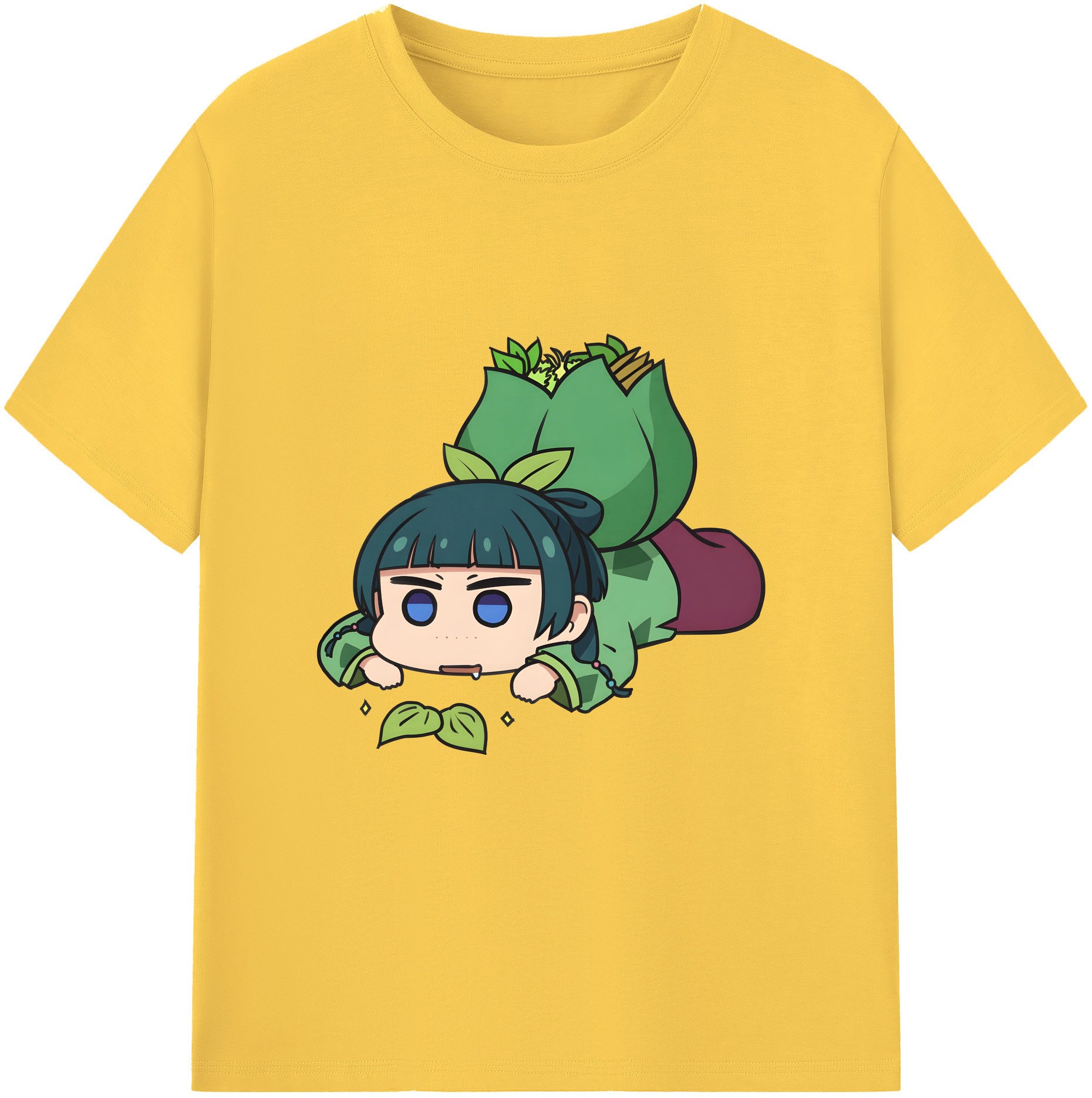 （画像用） 薬屋のひとりごと The Apothecary Diaries 綿100％半袖Tシャツ（フロントプリント）