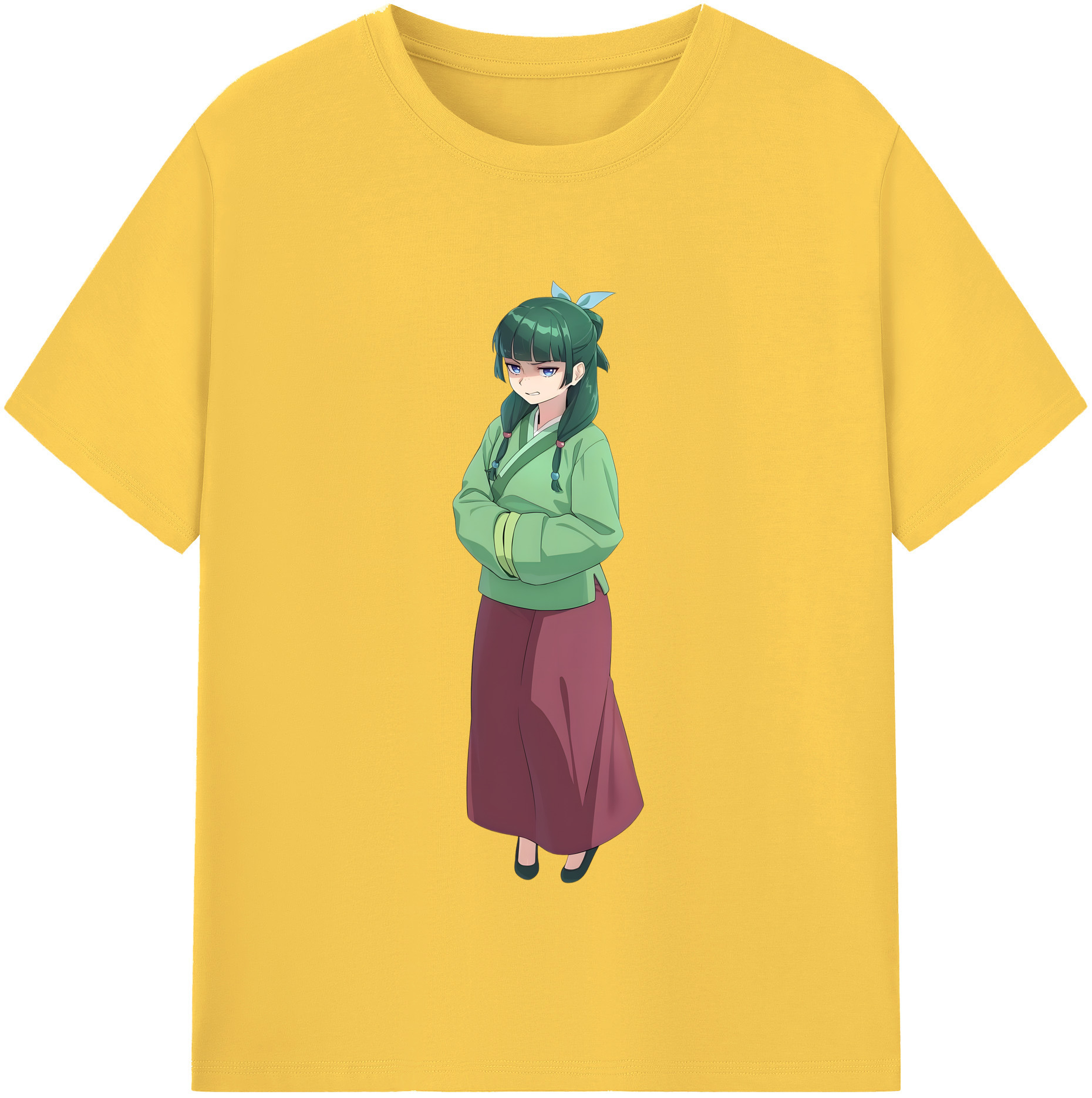 （画像用） 薬屋のひとりごと The Apothecary Diaries 綿100％半袖Tシャツ（フロントプリント）