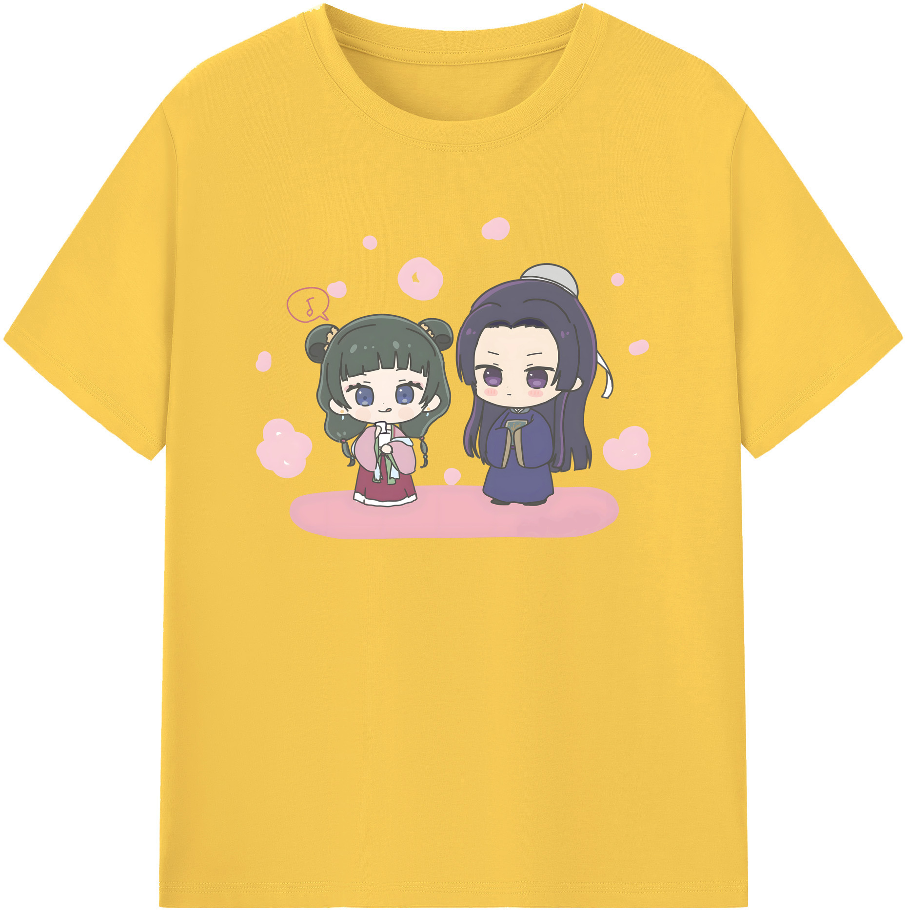 （画像用） 薬屋のひとりごと The Apothecary Diaries 綿100％半袖Tシャツ（フロントプリント）