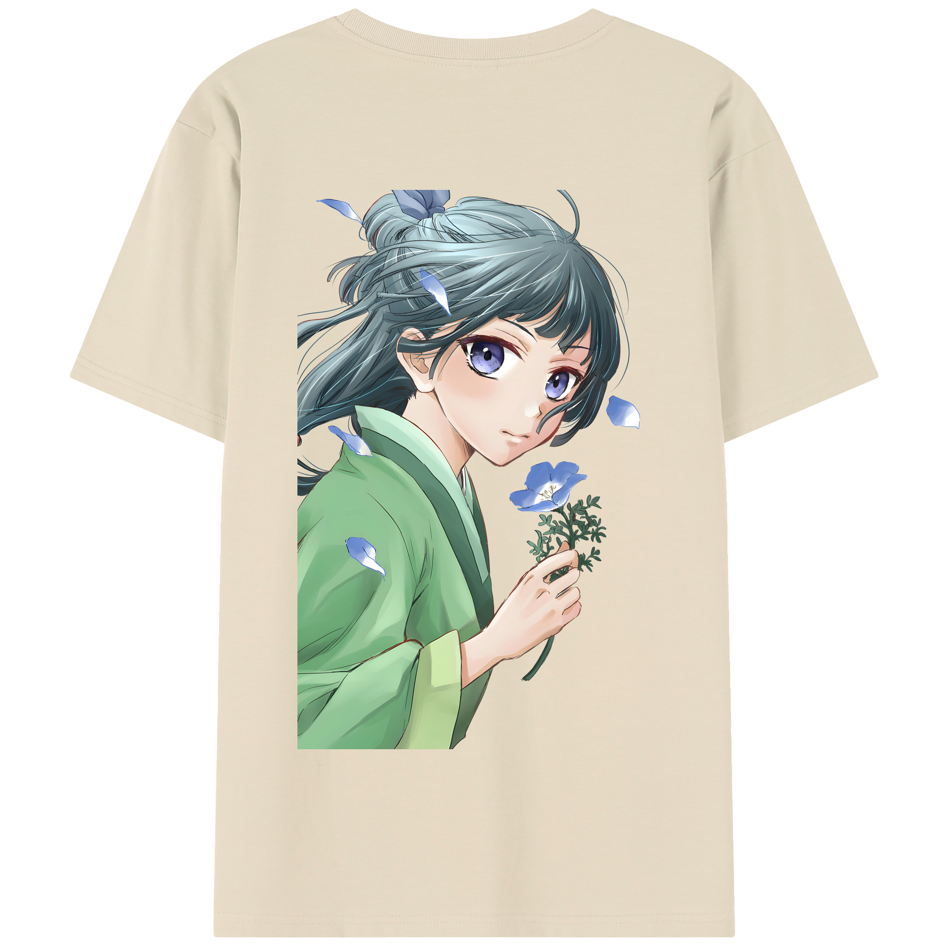 （画像用） 薬屋のひとりごと The Apothecary Diaries 綿100％半袖Tシャツ（背面プリント）