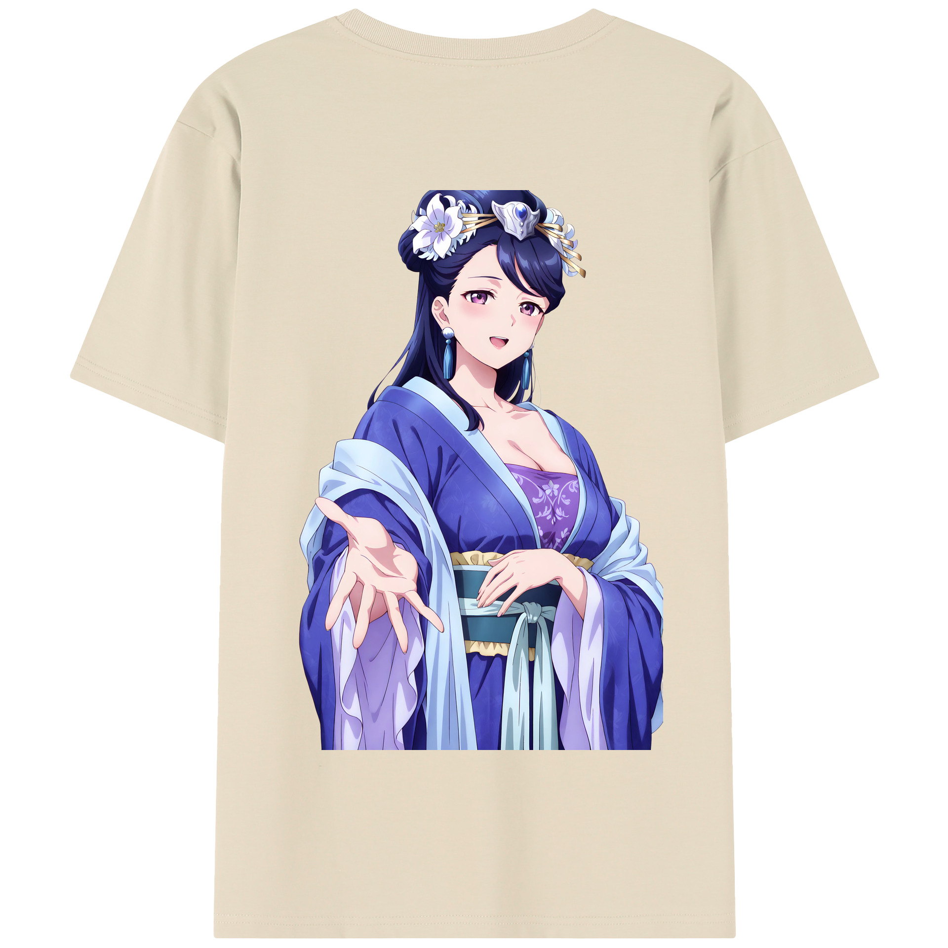（画像用） 薬屋のひとりごと The Apothecary Diaries 綿100％半袖Tシャツ（背面プリント）