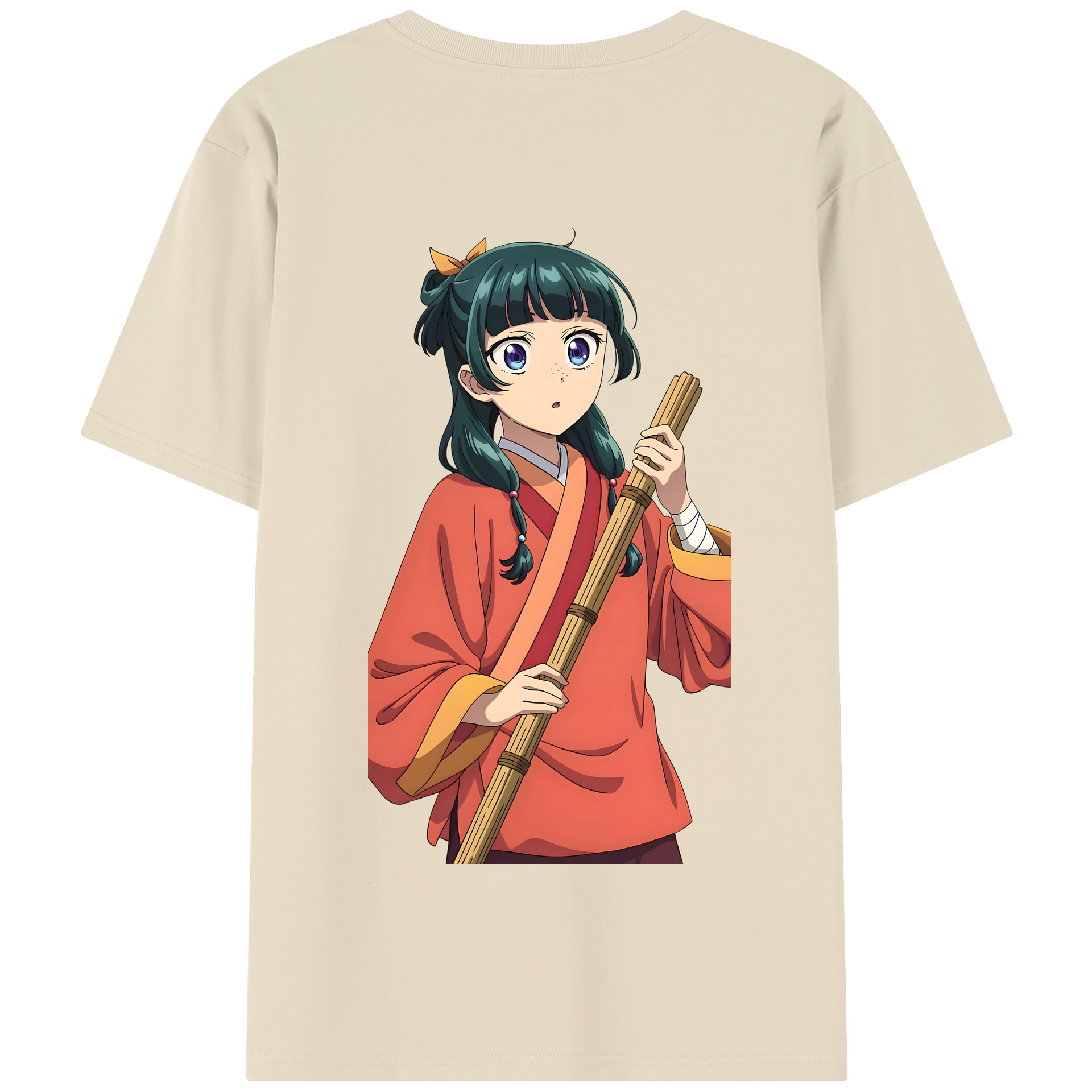 （画像用） 薬屋のひとりごと The Apothecary Diaries 綿100％半袖Tシャツ（背面プリント）