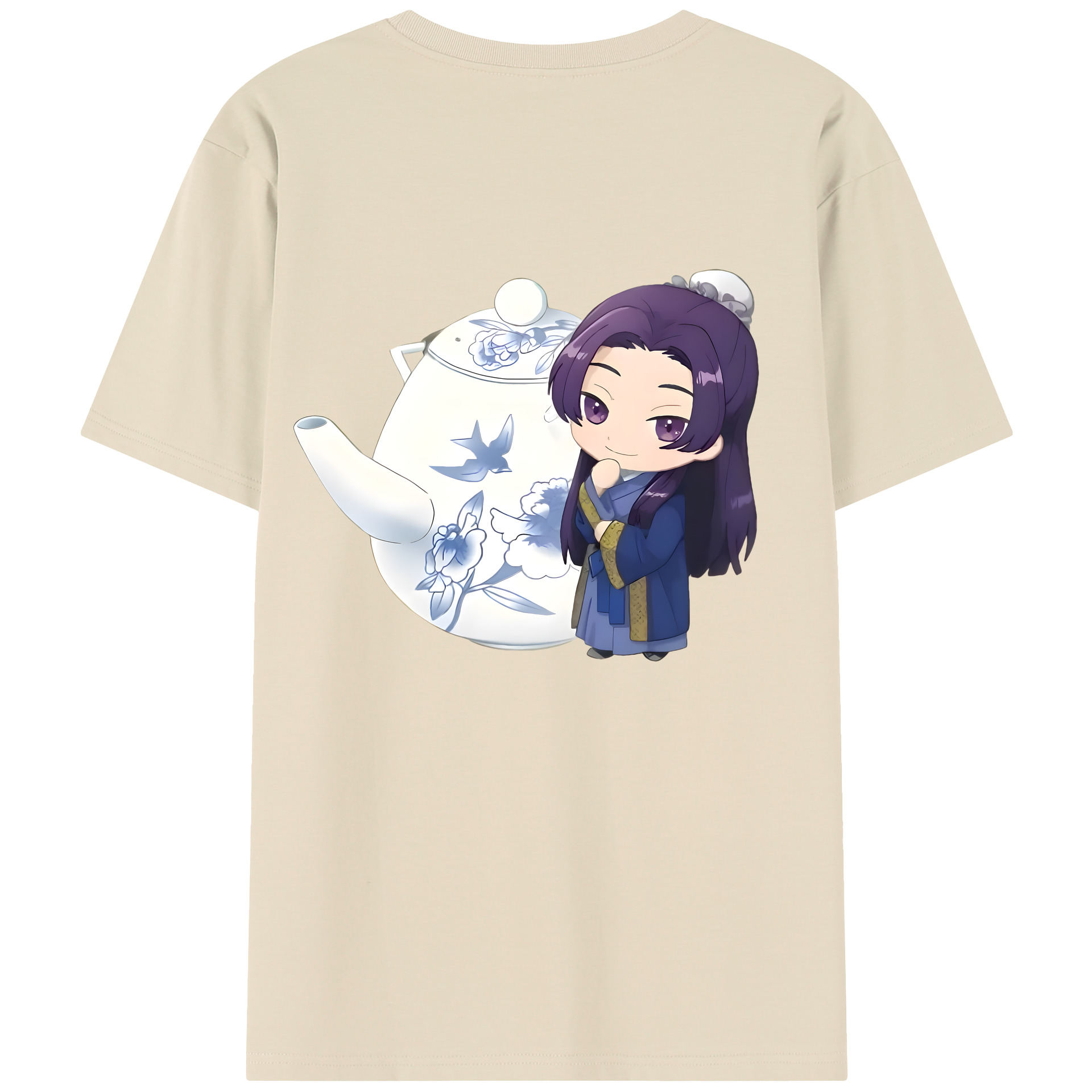 （画像用） 薬屋のひとりごと The Apothecary Diaries 綿100％半袖Tシャツ（背面プリント）