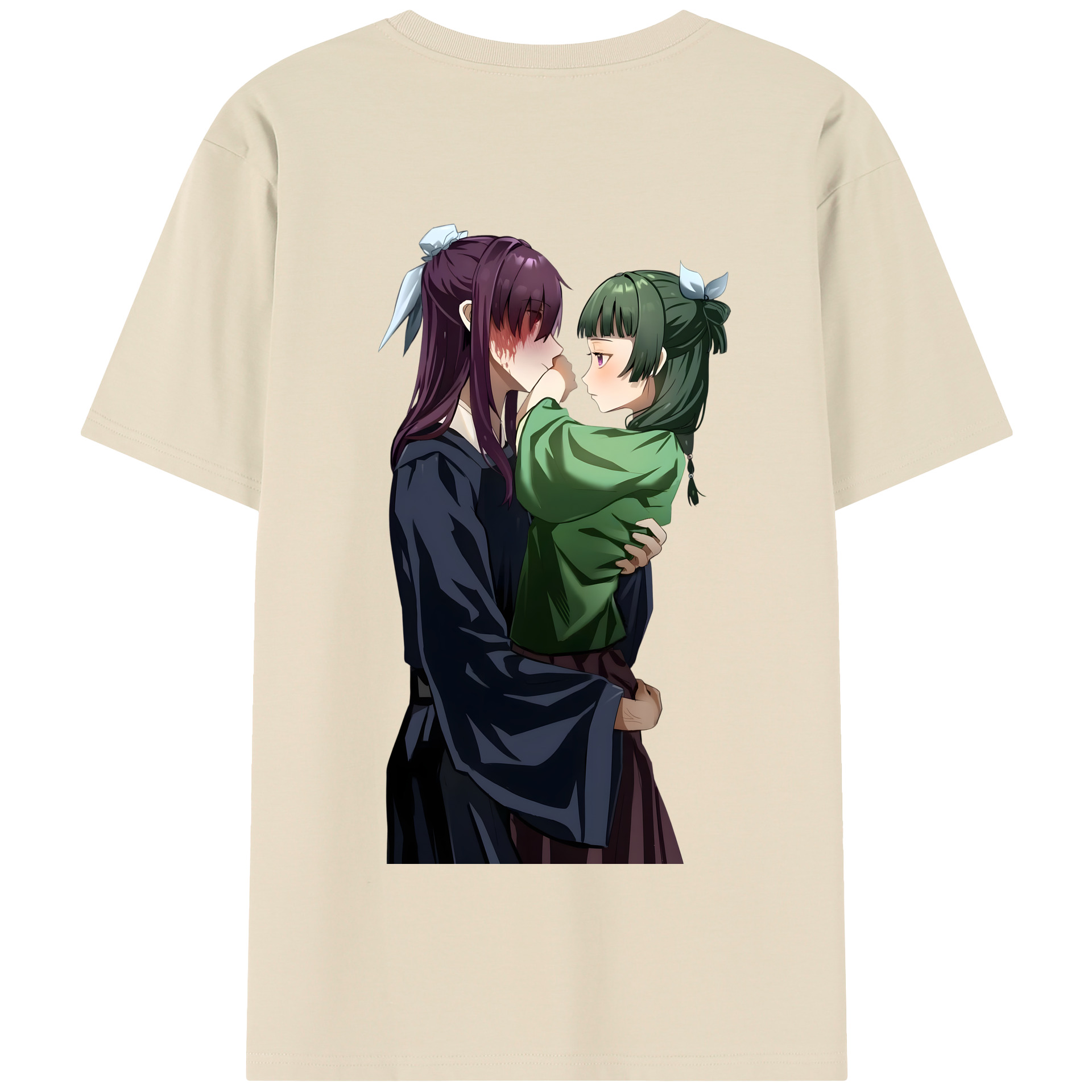 （画像用） 薬屋のひとりごと The Apothecary Diaries 綿100％半袖Tシャツ（背面プリント）
