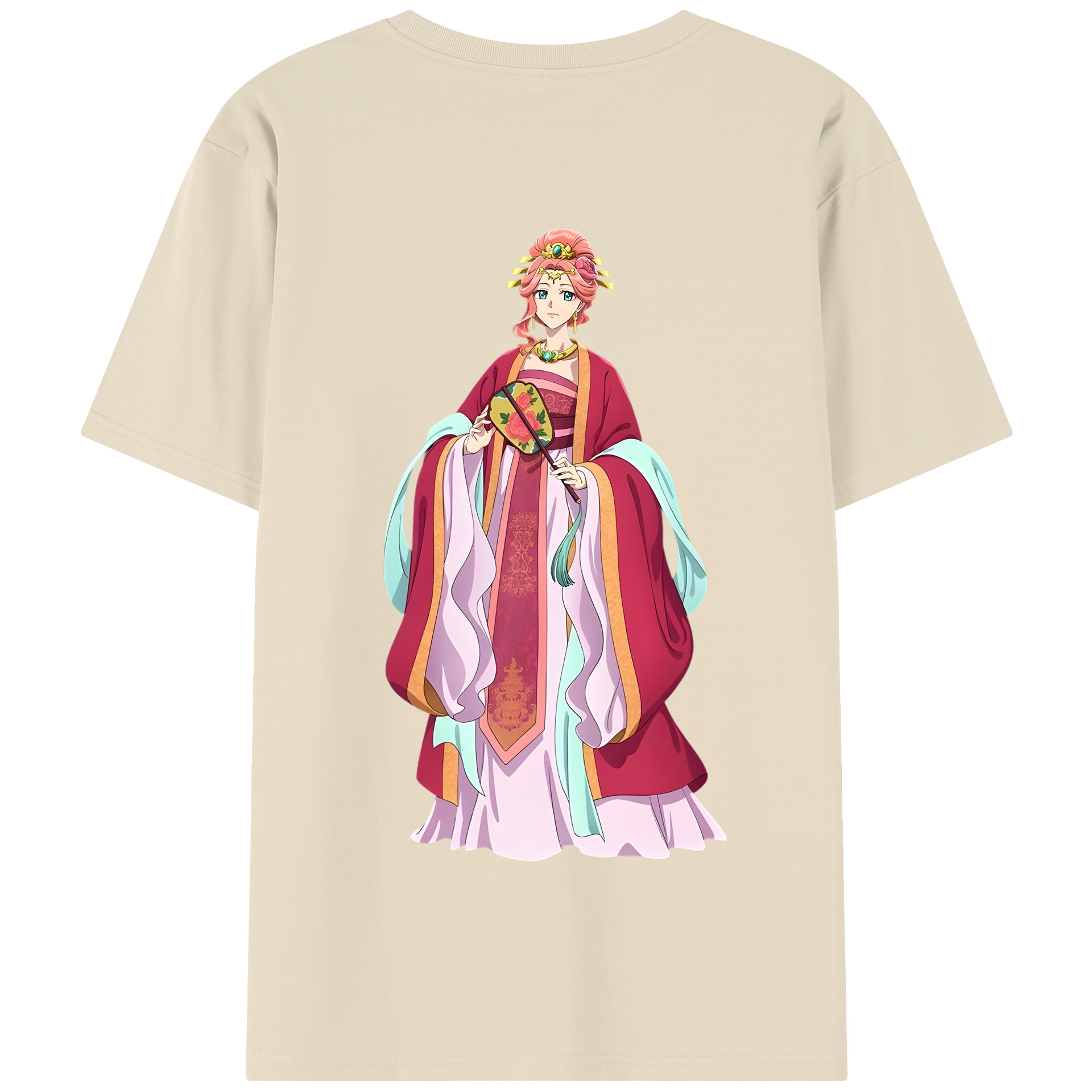 （画像用） 薬屋のひとりごと The Apothecary Diaries 綿100％半袖Tシャツ（背面プリント）