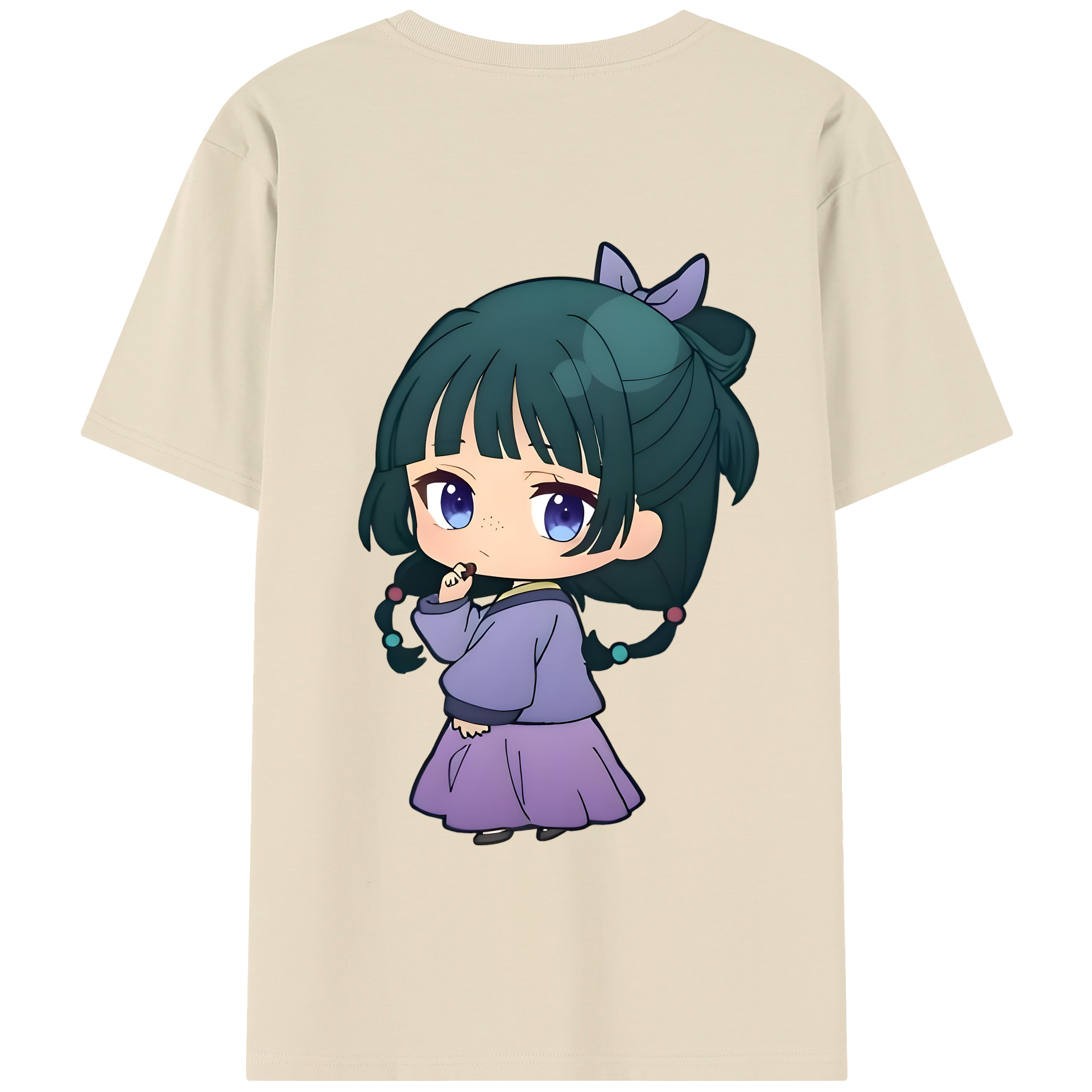 （画像用） 薬屋のひとりごと The Apothecary Diaries 綿100％半袖Tシャツ（背面プリント）