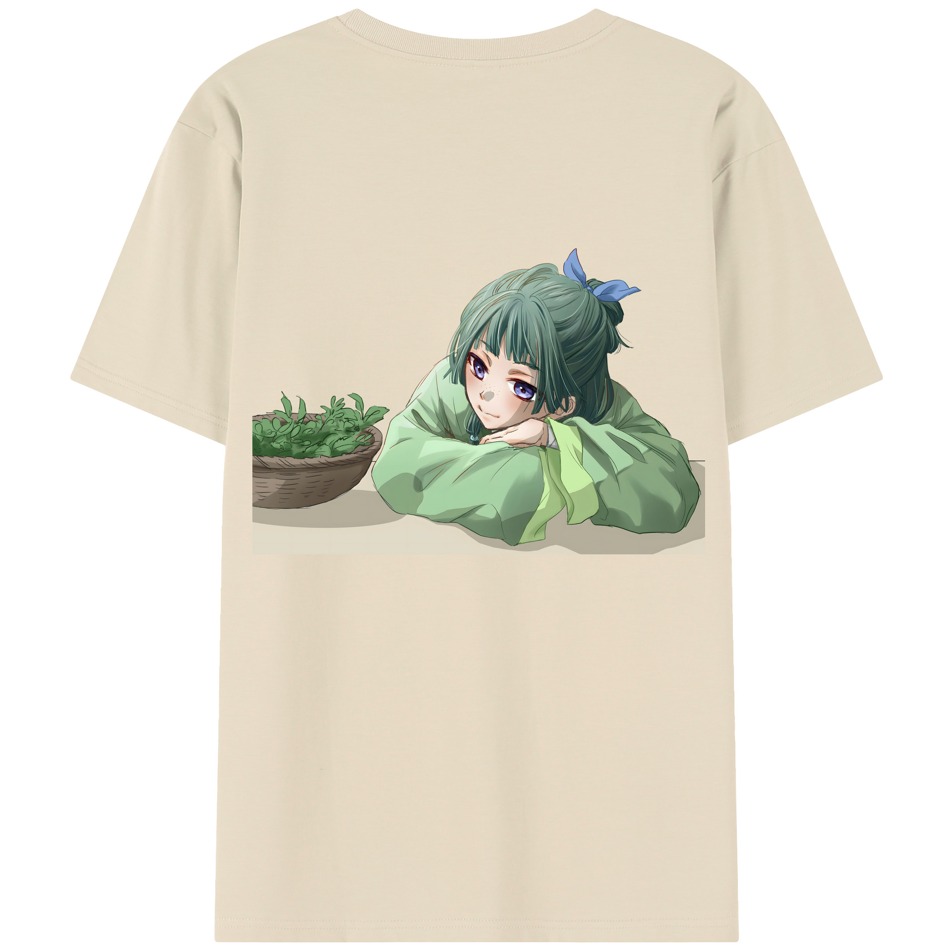 （画像用） 薬屋のひとりごと The Apothecary Diaries 綿100％半袖Tシャツ（背面プリント）