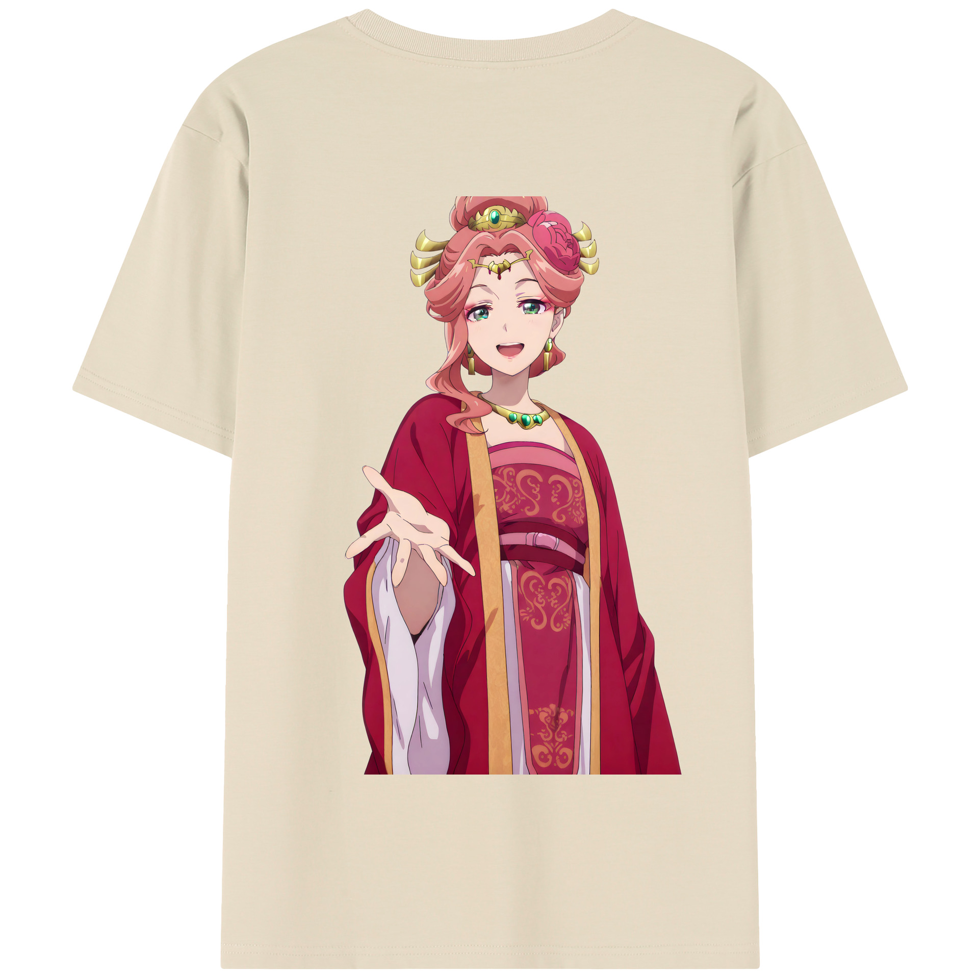 （画像用） 薬屋のひとりごと The Apothecary Diaries 綿100％半袖Tシャツ（背面プリント）