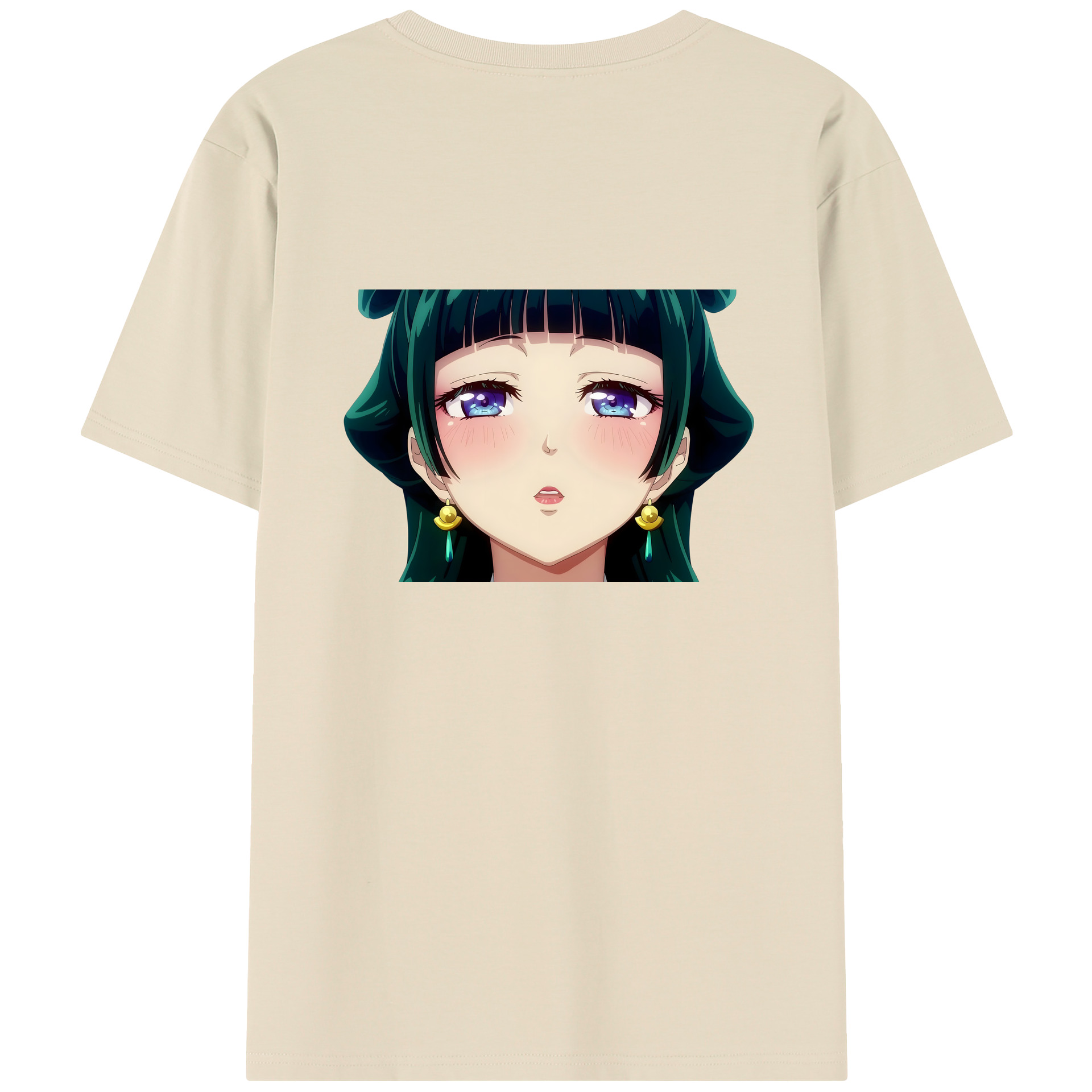 （画像用） 薬屋のひとりごと The Apothecary Diaries 綿100％半袖Tシャツ（背面プリント）