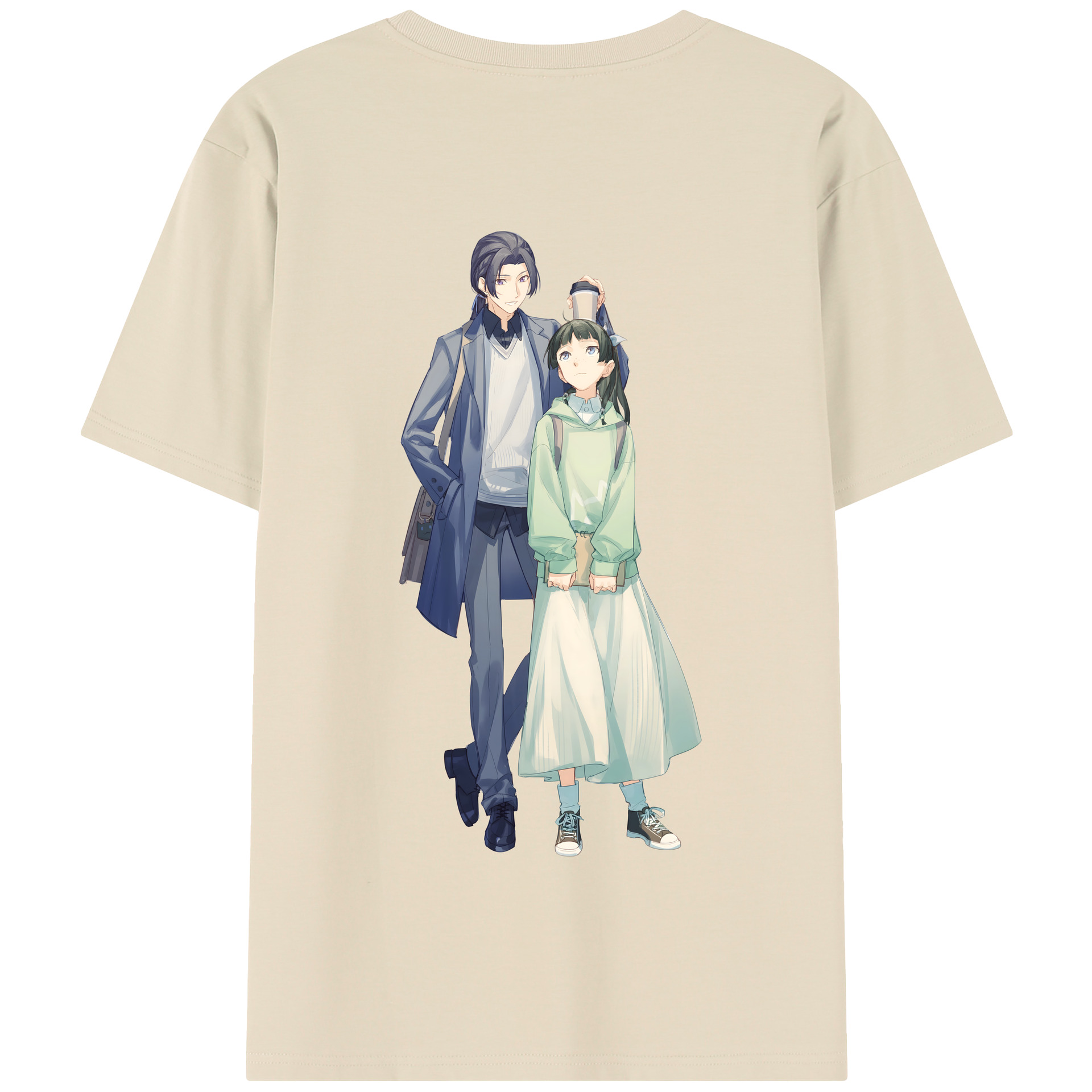 （画像用） 薬屋のひとりごと The Apothecary Diaries 綿100％半袖Tシャツ（背面プリント）
