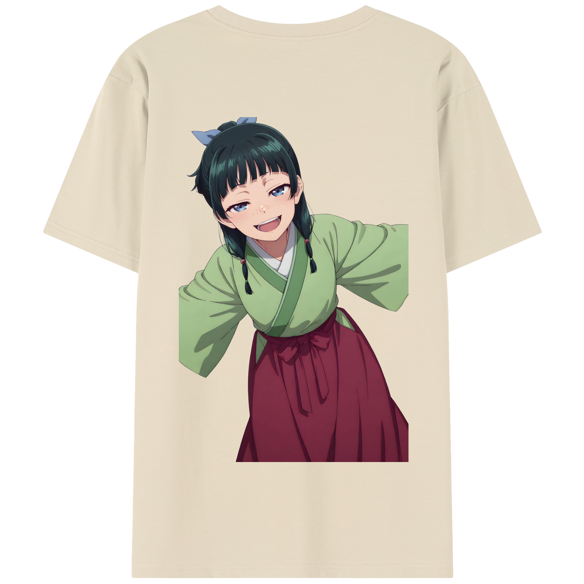 （画像用） 薬屋のひとりごと The Apothecary Diaries 綿100％半袖Tシャツ（背面プリント）