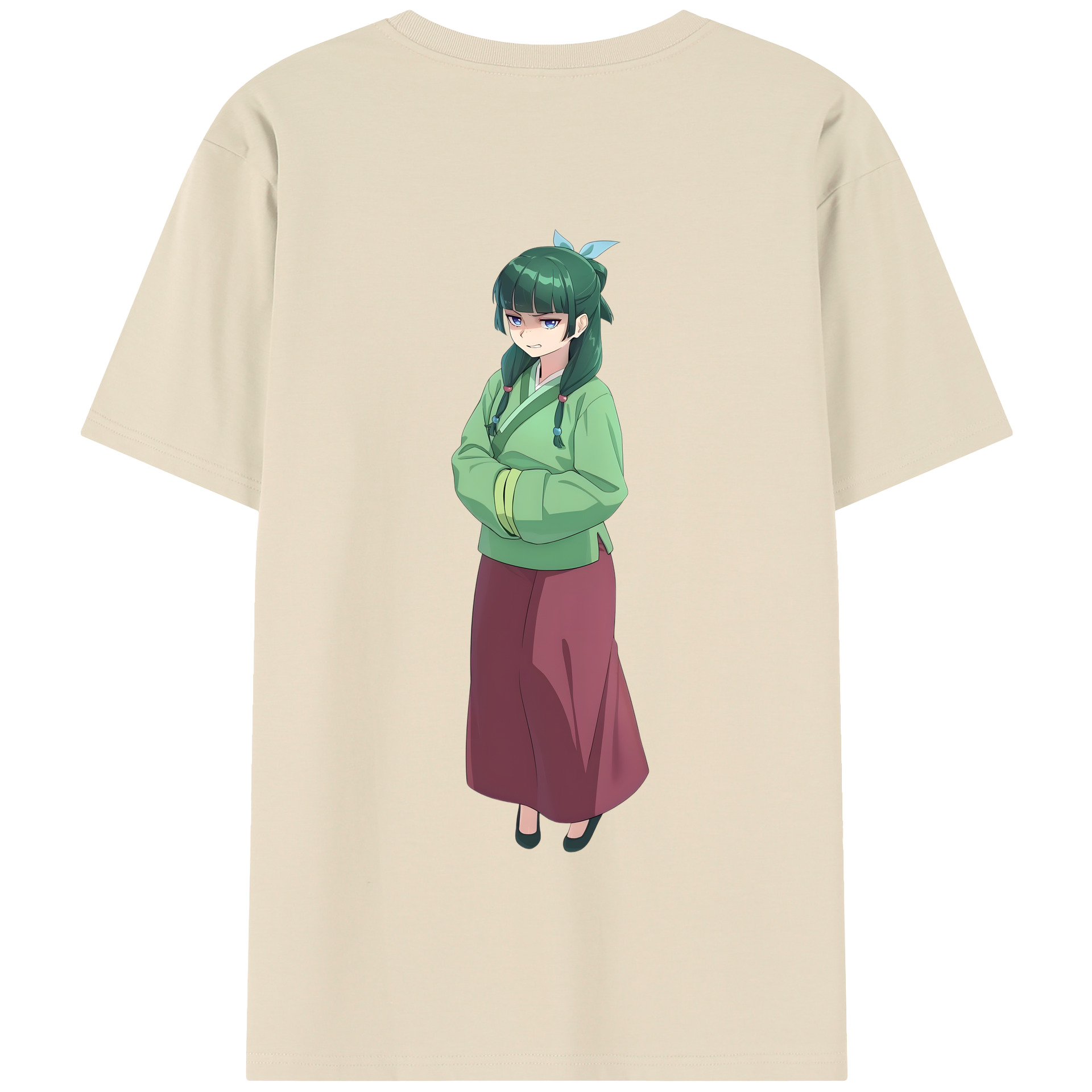 （画像用） 薬屋のひとりごと The Apothecary Diaries 綿100％半袖Tシャツ（背面プリント）