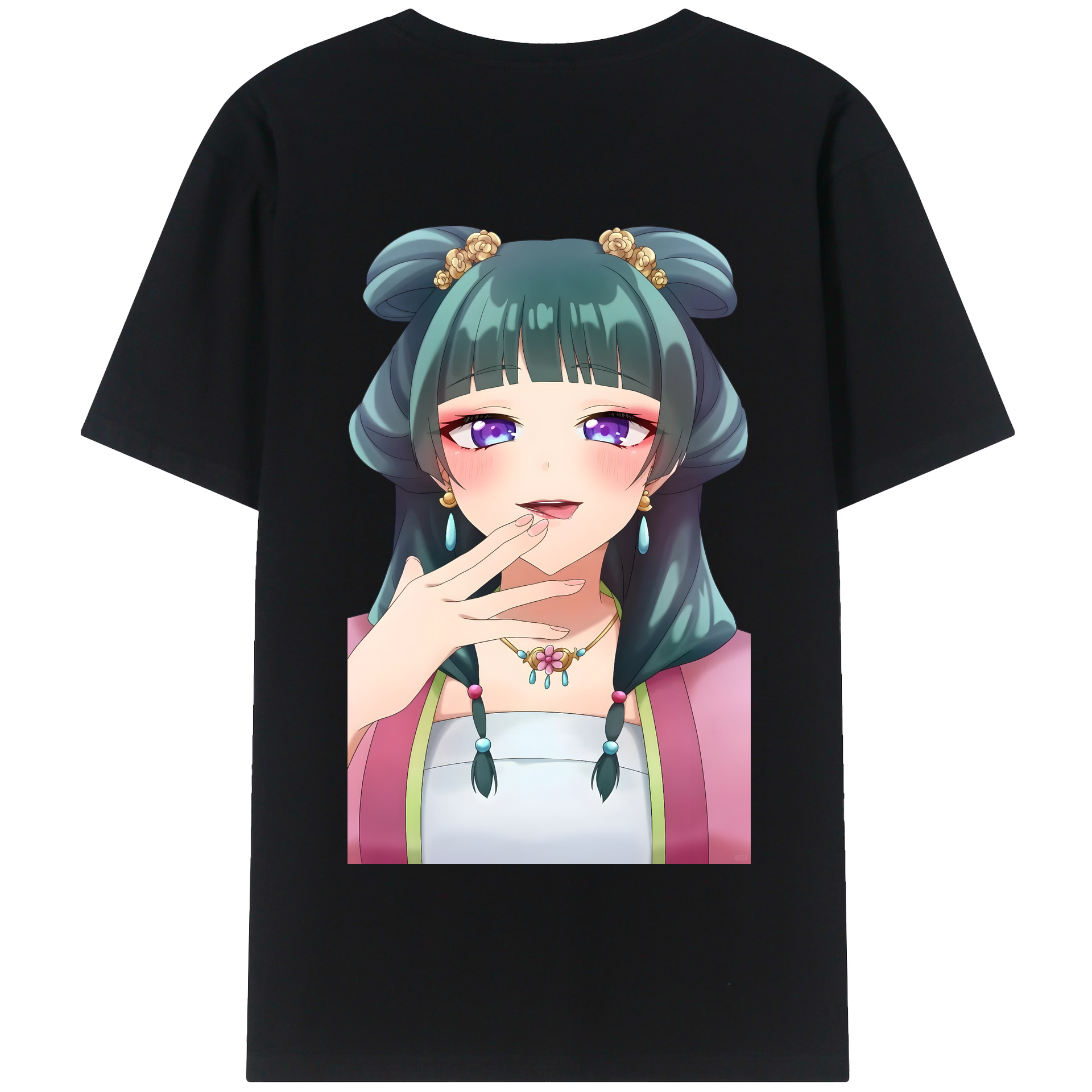 （画像用） 薬屋のひとりごと The Apothecary Diaries 綿100％半袖Tシャツ（背面プリント）