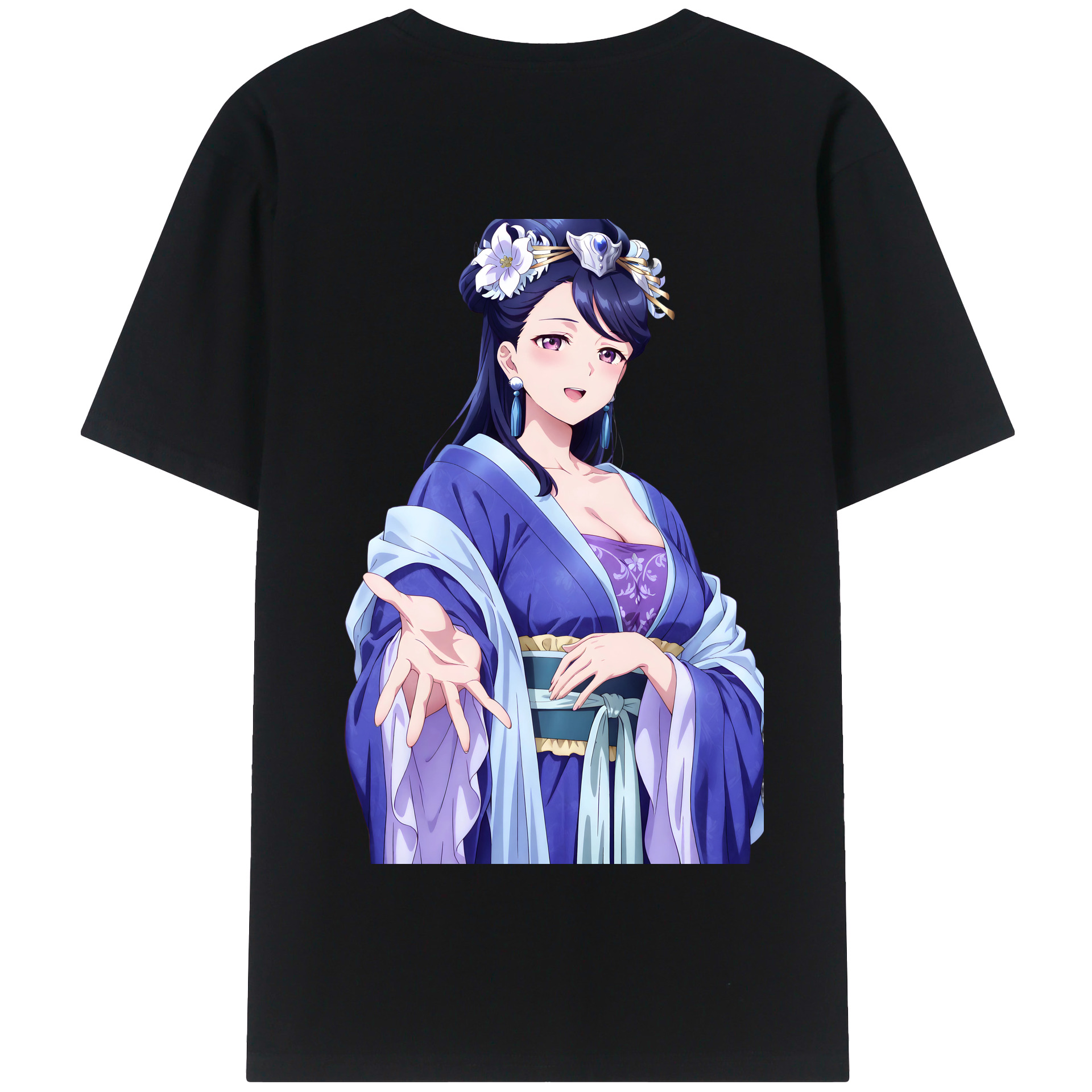 （画像用） 薬屋のひとりごと The Apothecary Diaries 綿100％半袖Tシャツ（背面プリント）
