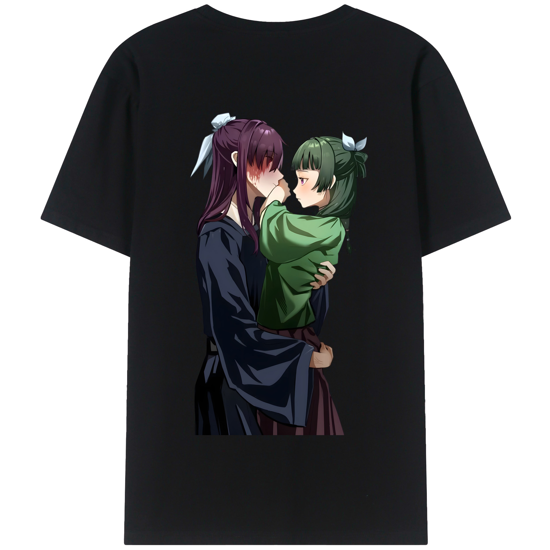 （画像用） 薬屋のひとりごと The Apothecary Diaries 綿100％半袖Tシャツ（背面プリント）