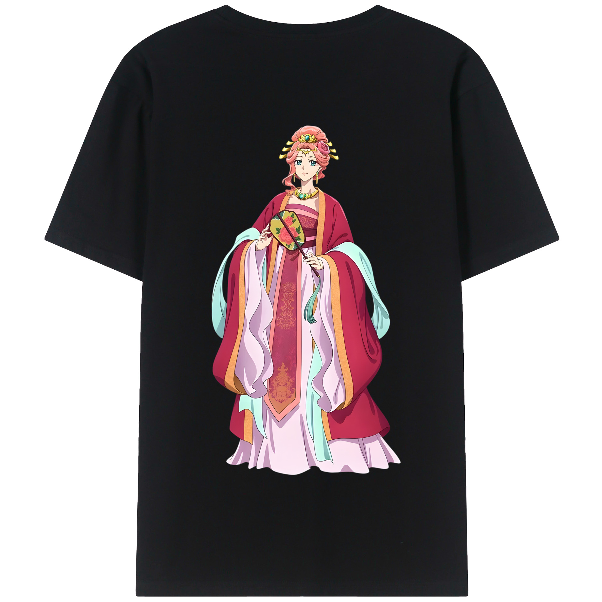 （画像用） 薬屋のひとりごと The Apothecary Diaries 綿100％半袖Tシャツ（背面プリント）