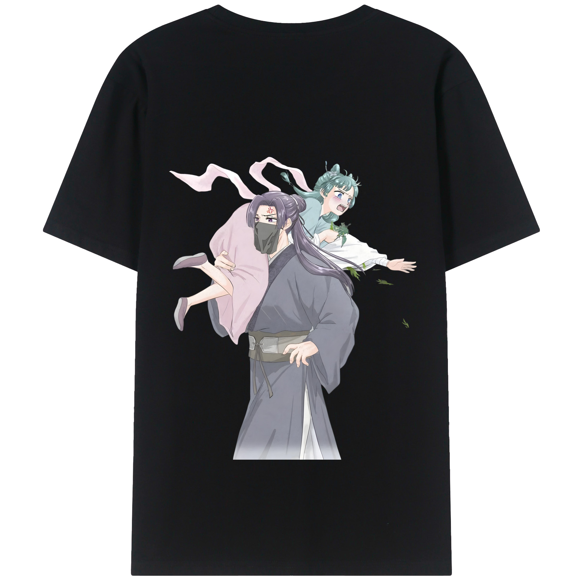 （画像用） 薬屋のひとりごと The Apothecary Diaries 綿100％半袖Tシャツ（背面プリント）