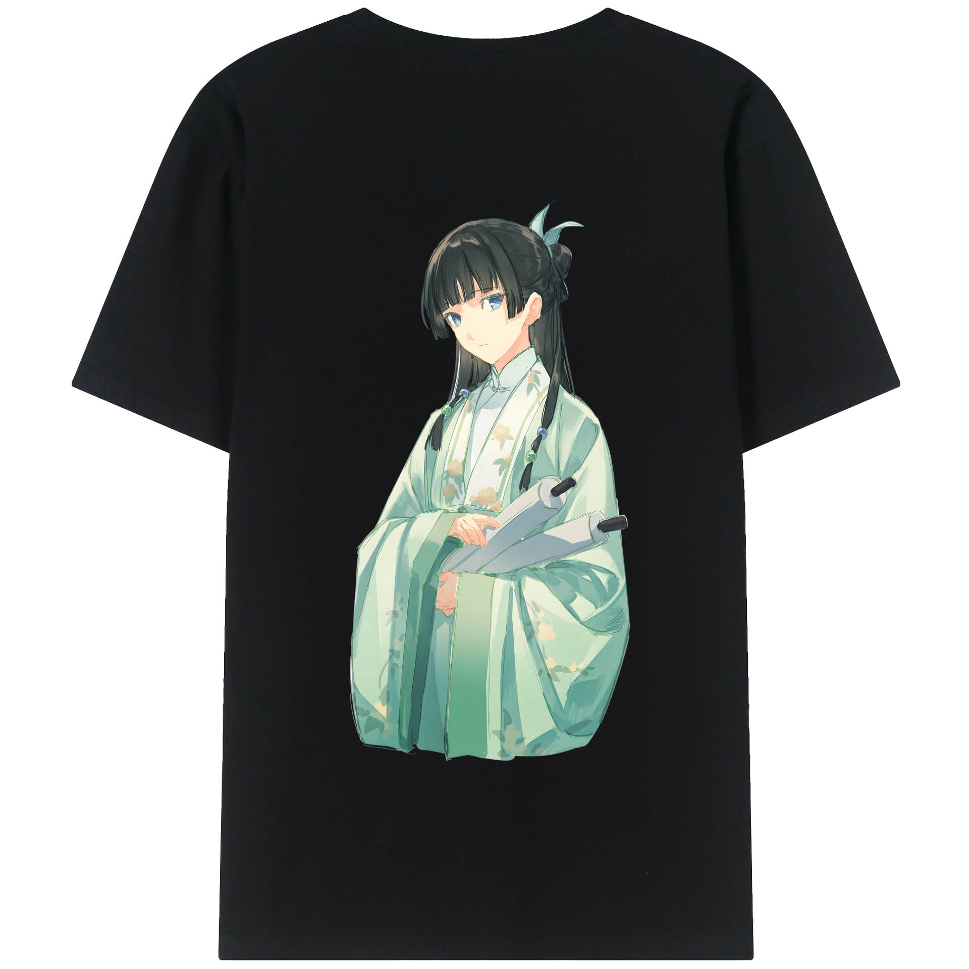 （画像用） 薬屋のひとりごと The Apothecary Diaries 綿100％半袖Tシャツ（背面プリント）