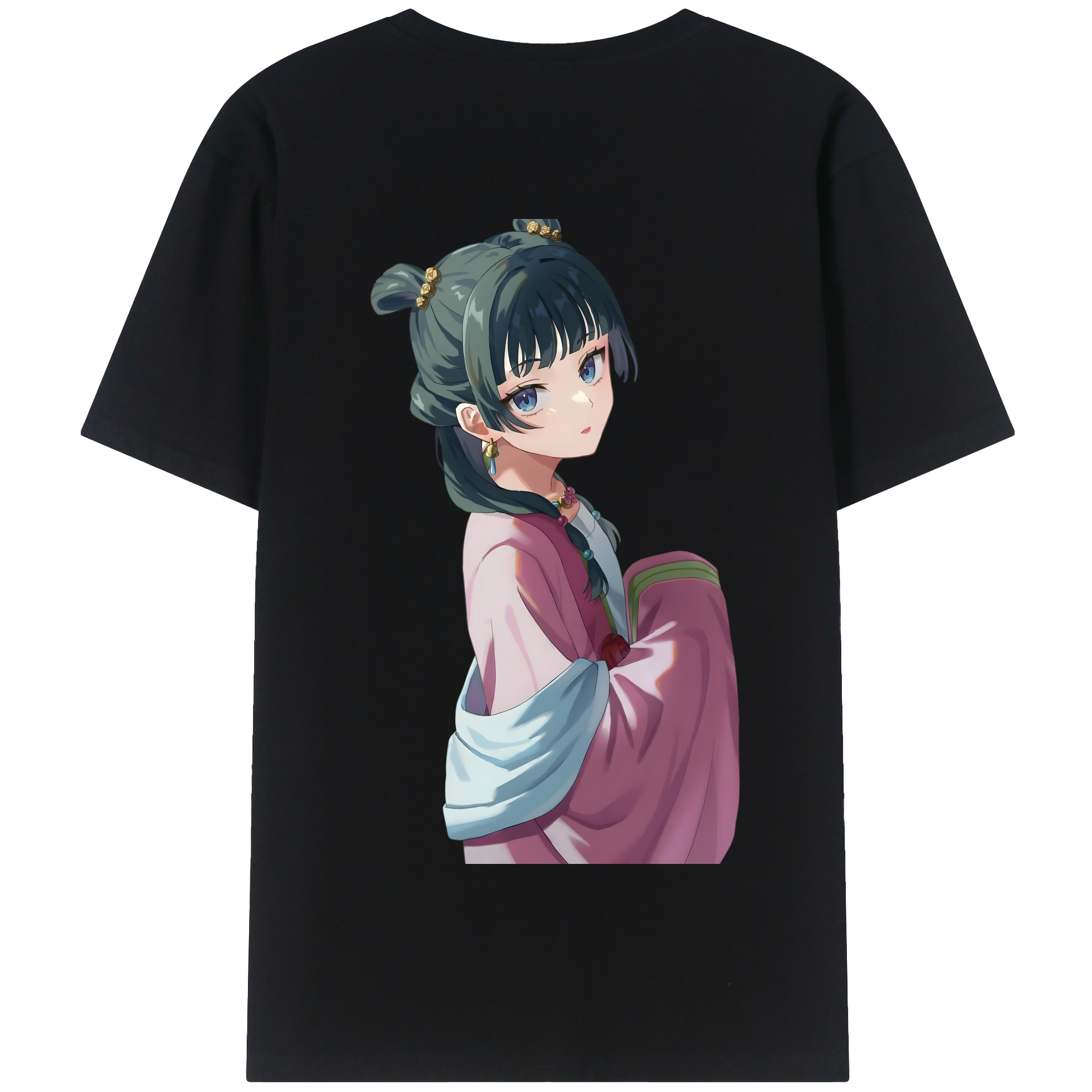 （画像用） 薬屋のひとりごと The Apothecary Diaries 綿100％半袖Tシャツ（背面プリント）