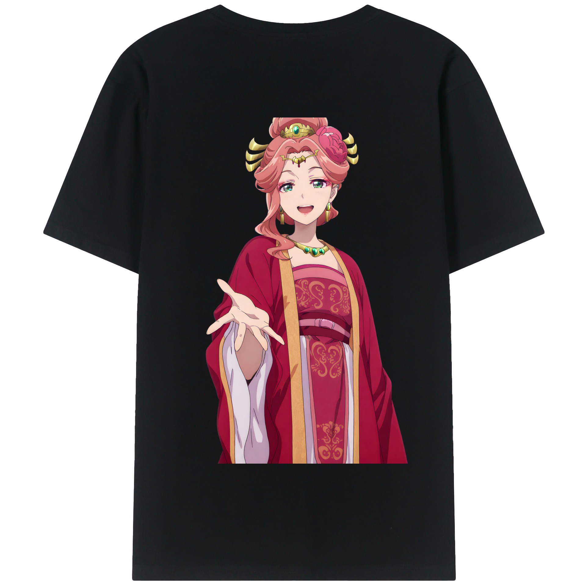 （画像用） 薬屋のひとりごと The Apothecary Diaries 綿100％半袖Tシャツ（背面プリント）