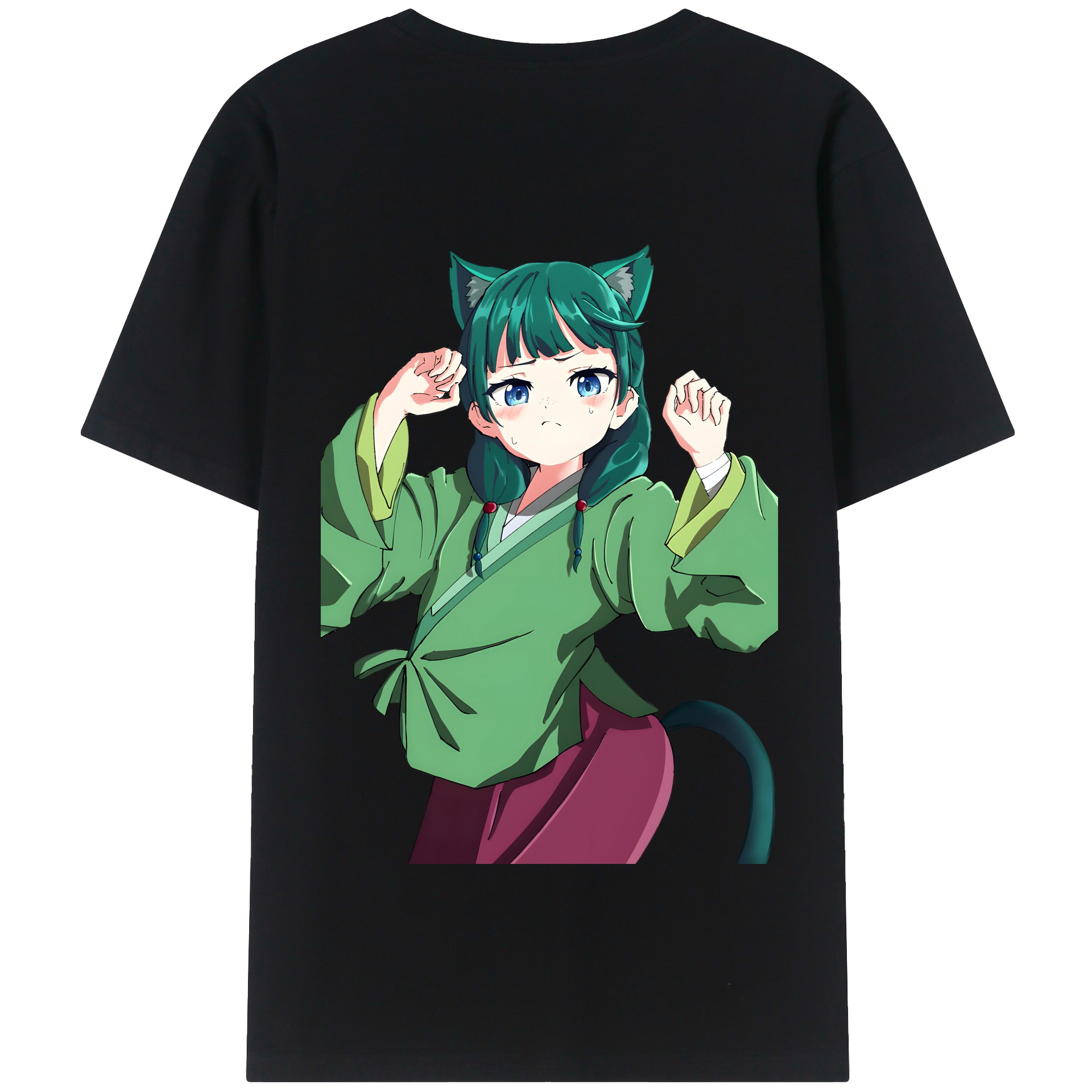 （画像用） 薬屋のひとりごと The Apothecary Diaries 綿100％半袖Tシャツ（背面プリント）