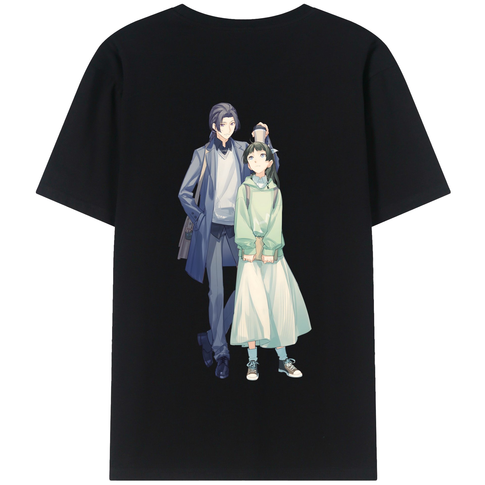 （画像用） 薬屋のひとりごと The Apothecary Diaries 綿100％半袖Tシャツ（背面プリント）