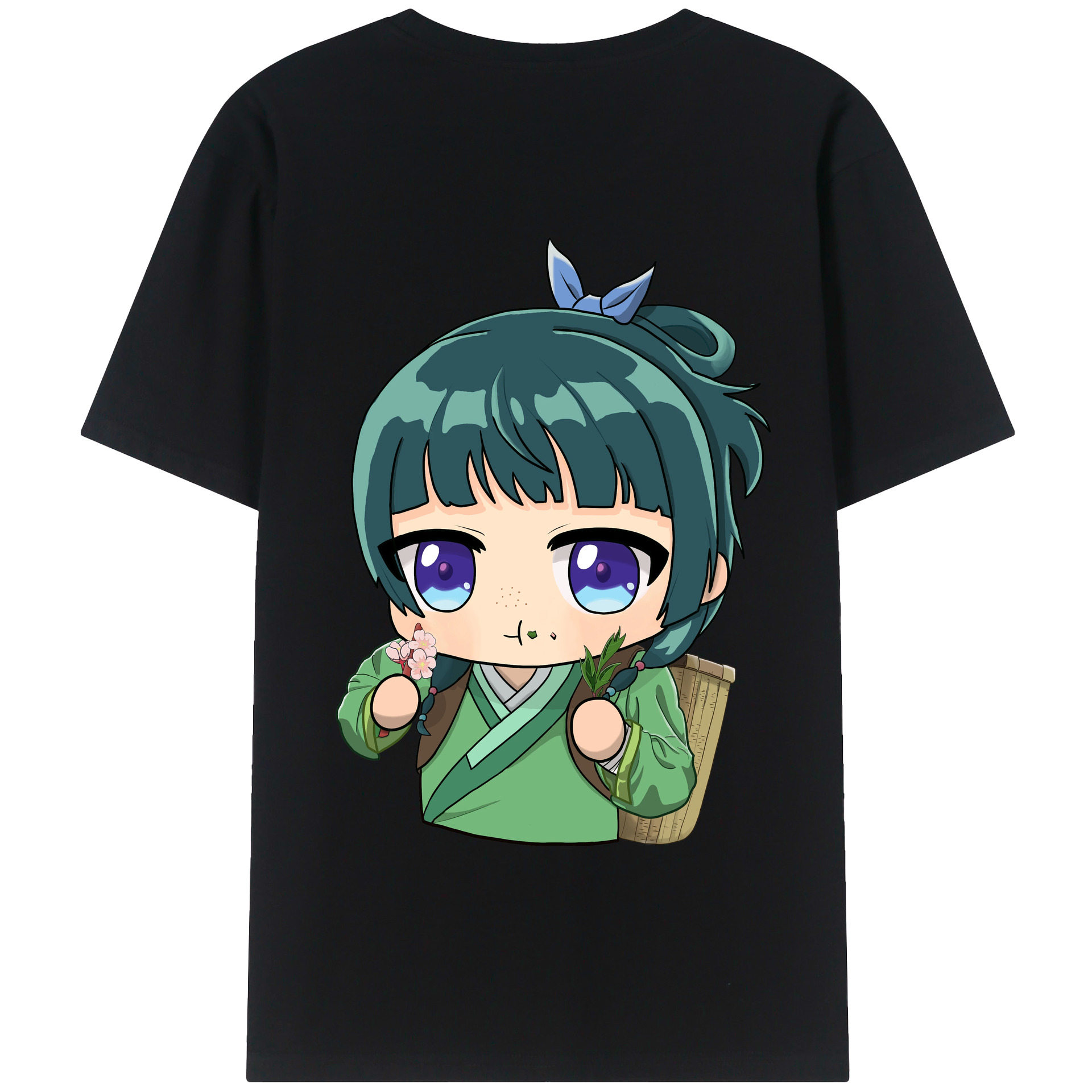 （画像用） 薬屋のひとりごと The Apothecary Diaries 綿100％半袖Tシャツ（背面プリント）