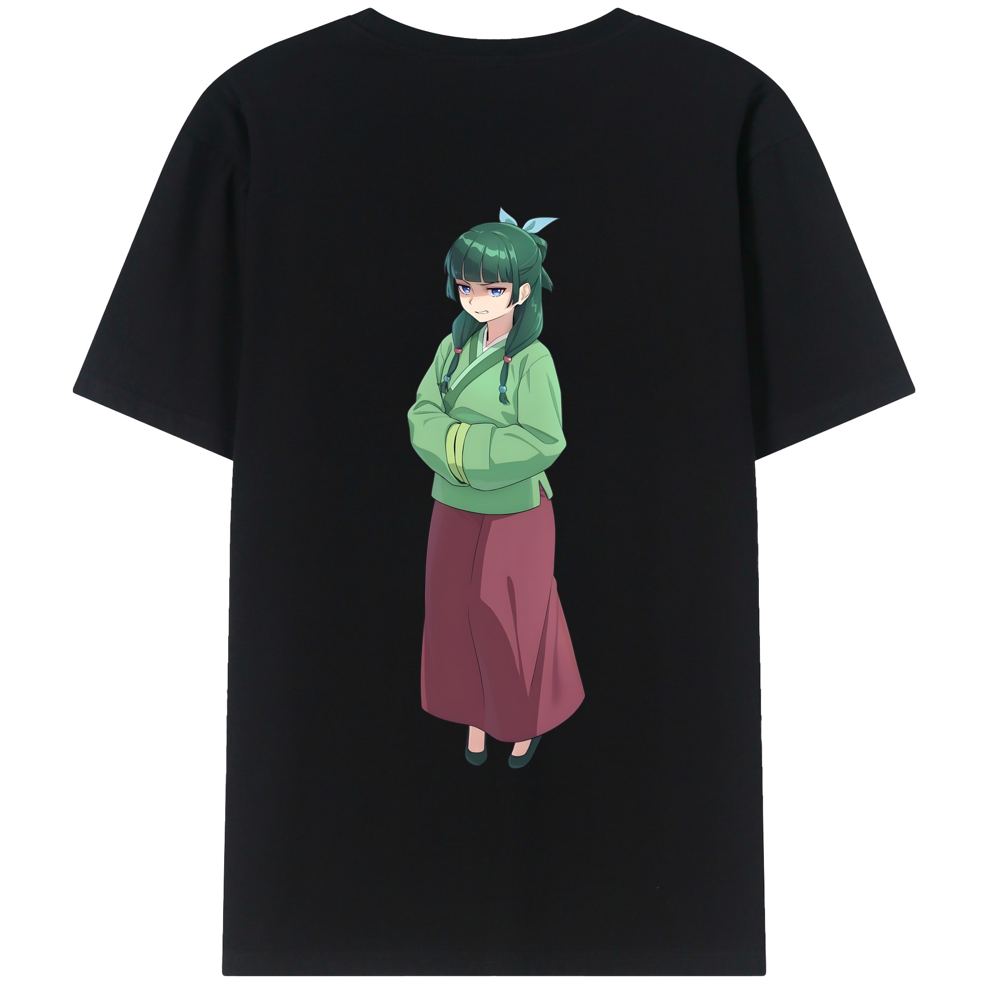 （画像用） 薬屋のひとりごと The Apothecary Diaries 綿100％半袖Tシャツ（背面プリント）
