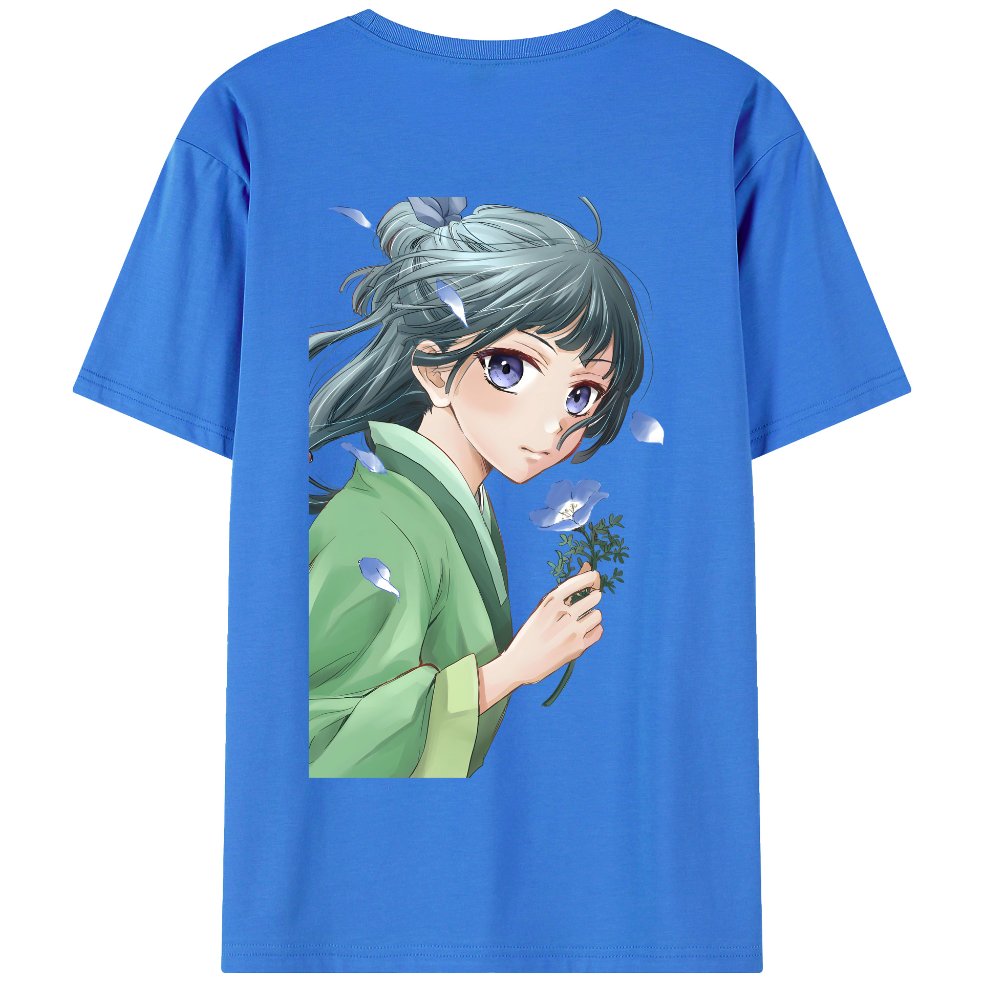 （画像用） 薬屋のひとりごと The Apothecary Diaries 綿100％半袖Tシャツ（背面プリント）