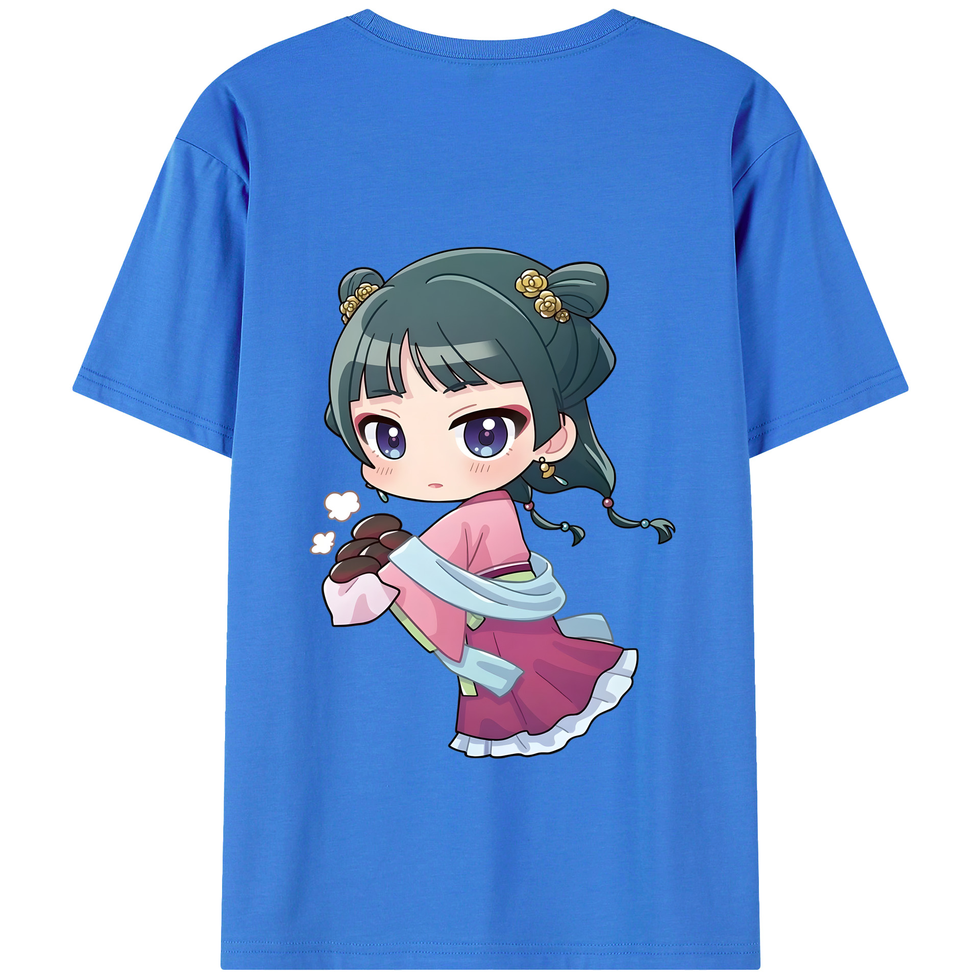 （画像用） 薬屋のひとりごと The Apothecary Diaries 綿100％半袖Tシャツ（背面プリント）
