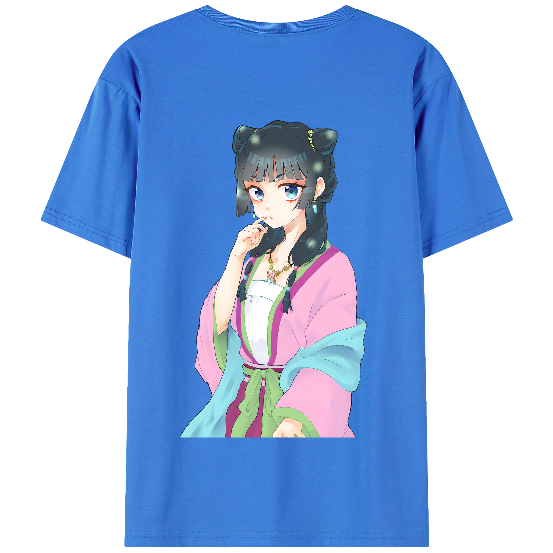 （画像用） 薬屋のひとりごと The Apothecary Diaries 綿100％半袖Tシャツ（背面プリント）
