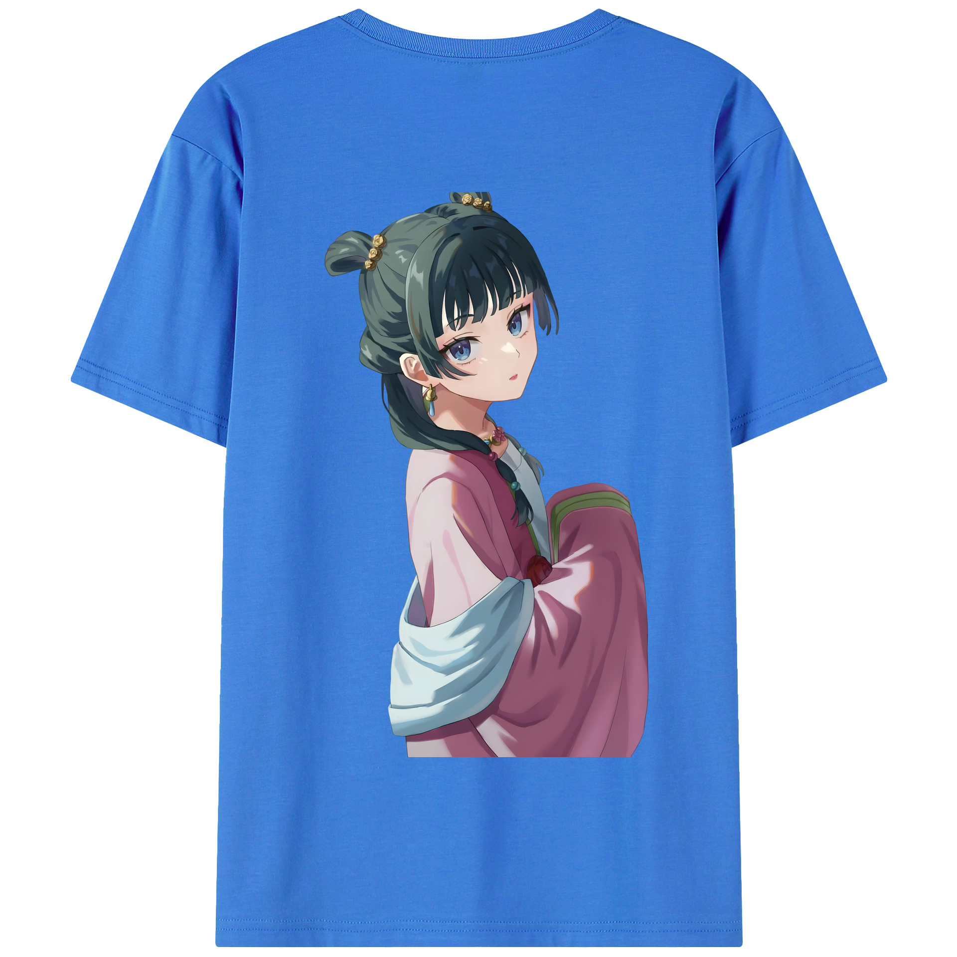 （画像用） 薬屋のひとりごと The Apothecary Diaries 綿100％半袖Tシャツ（背面プリント）