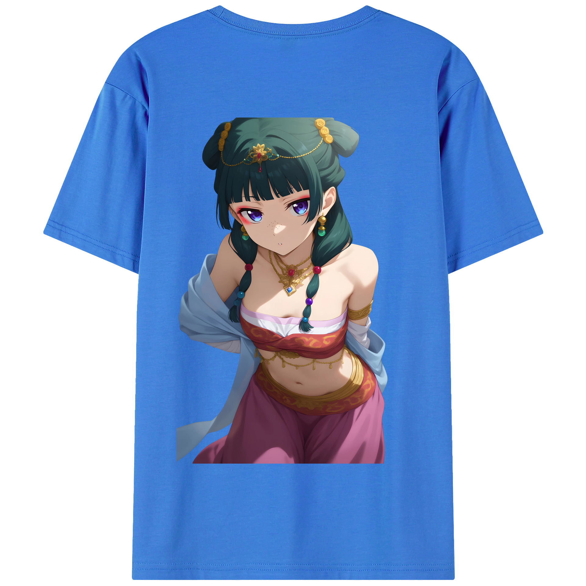 （画像用） 薬屋のひとりごと The Apothecary Diaries 綿100％半袖Tシャツ（背面プリント）