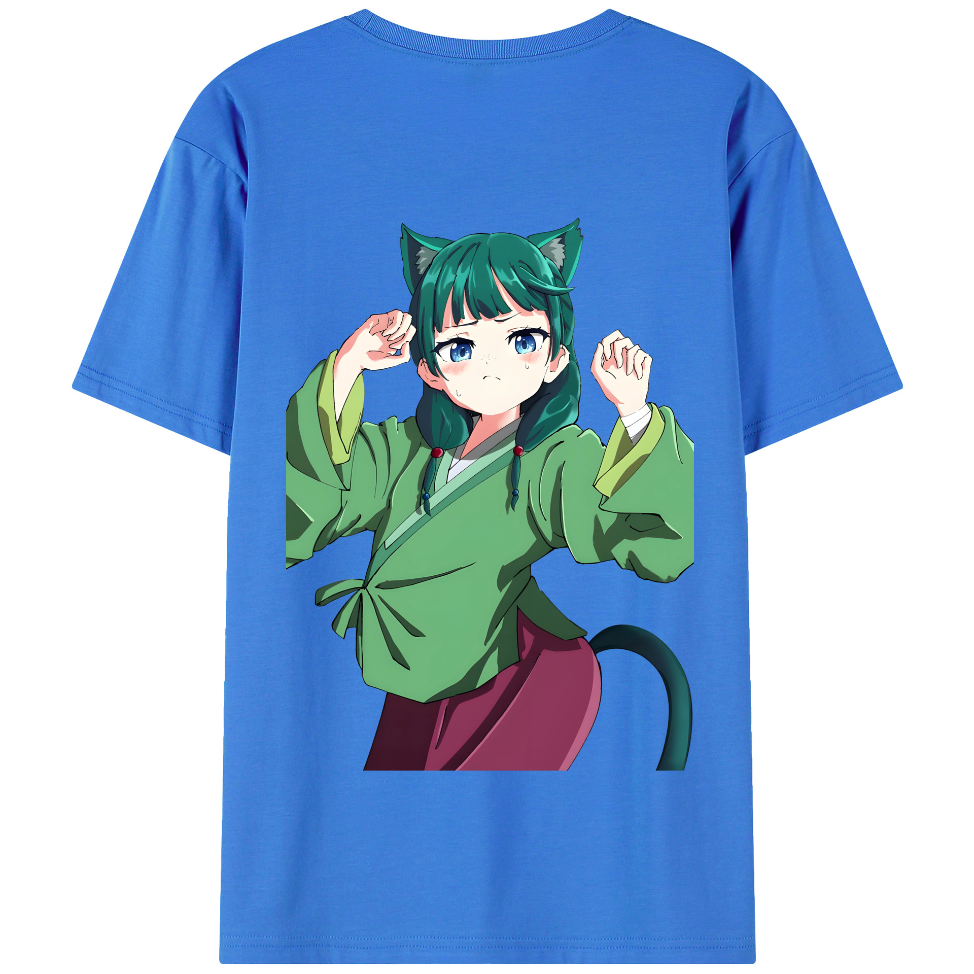 （画像用） 薬屋のひとりごと The Apothecary Diaries 綿100％半袖Tシャツ（背面プリント）