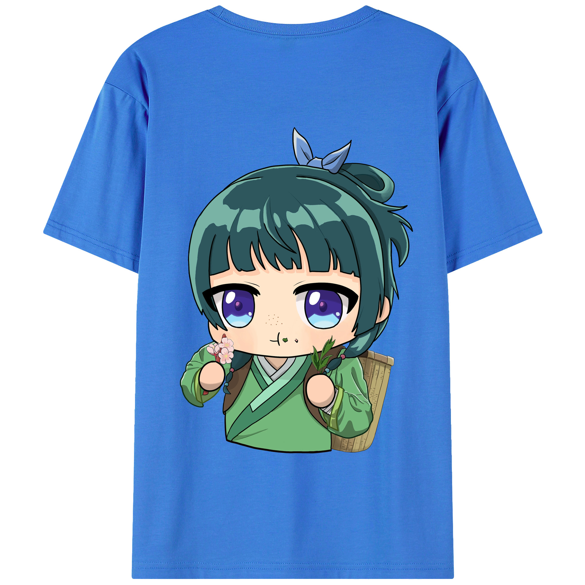 （画像用） 薬屋のひとりごと The Apothecary Diaries 綿100％半袖Tシャツ（背面プリント）