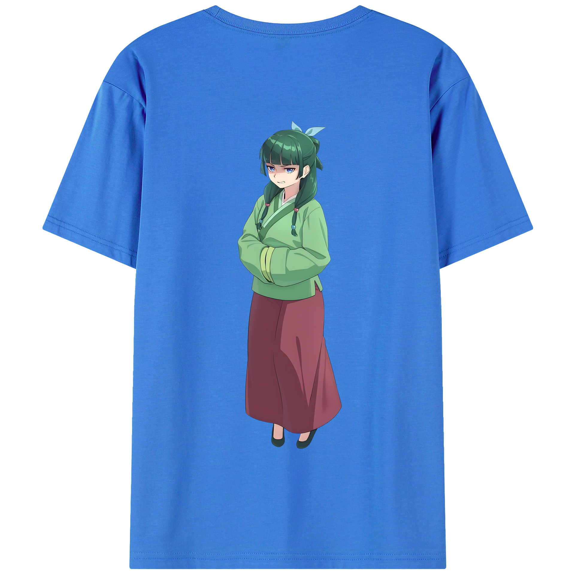 （画像用） 薬屋のひとりごと The Apothecary Diaries 綿100％半袖Tシャツ（背面プリント）